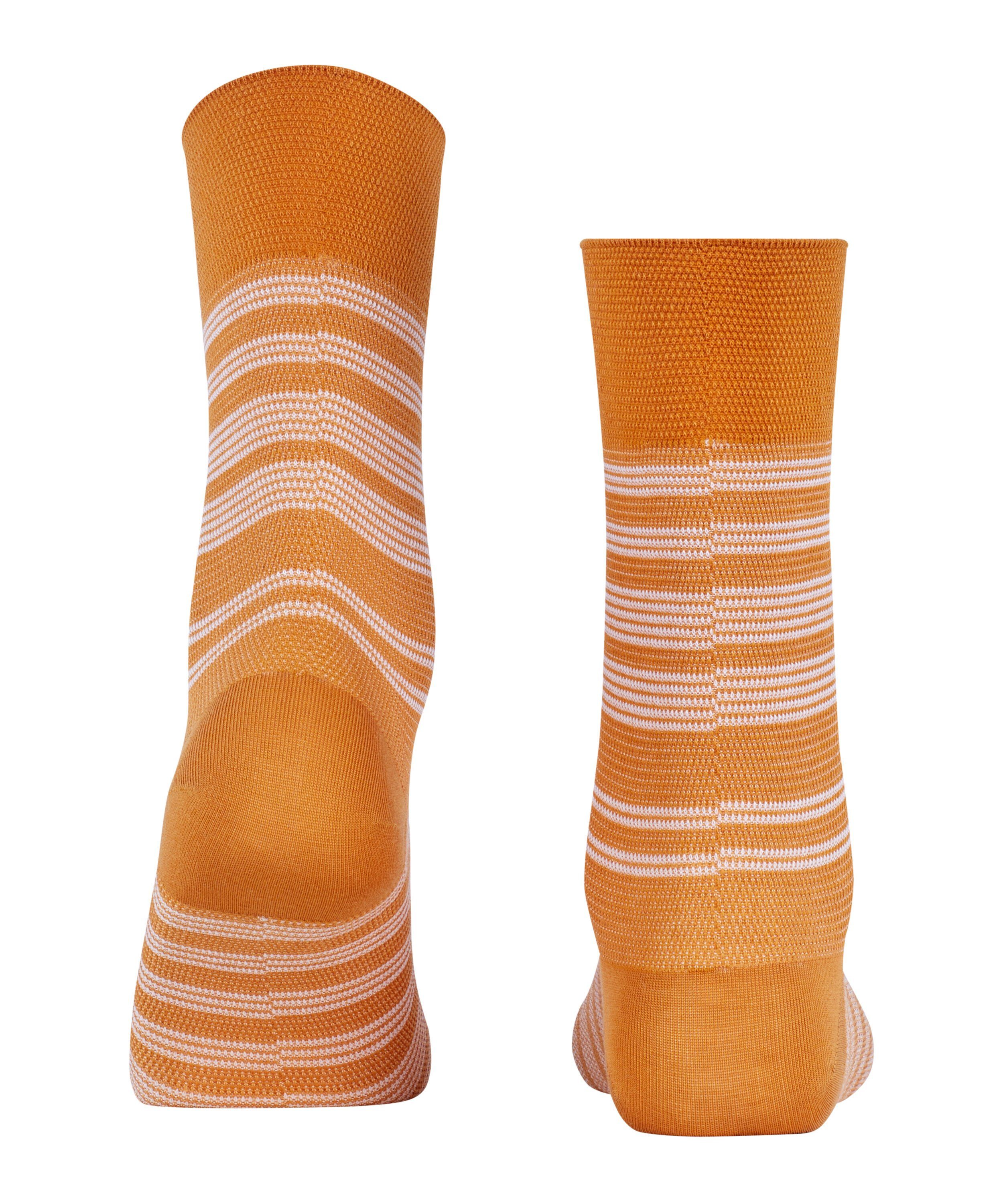 Sunset (1237) FALKE (1-Paar) Stripe Socken ochre