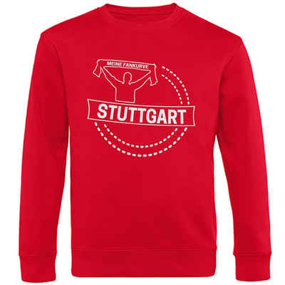multifanshop Sweatshirt Stuttgart - Meine Fankurve - Pullover