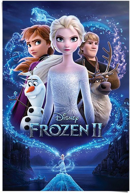 Reinders! Poster »Frozen 2 Filmplakat - Disney - Elsa - Anna«, (1 Stück)-Otto