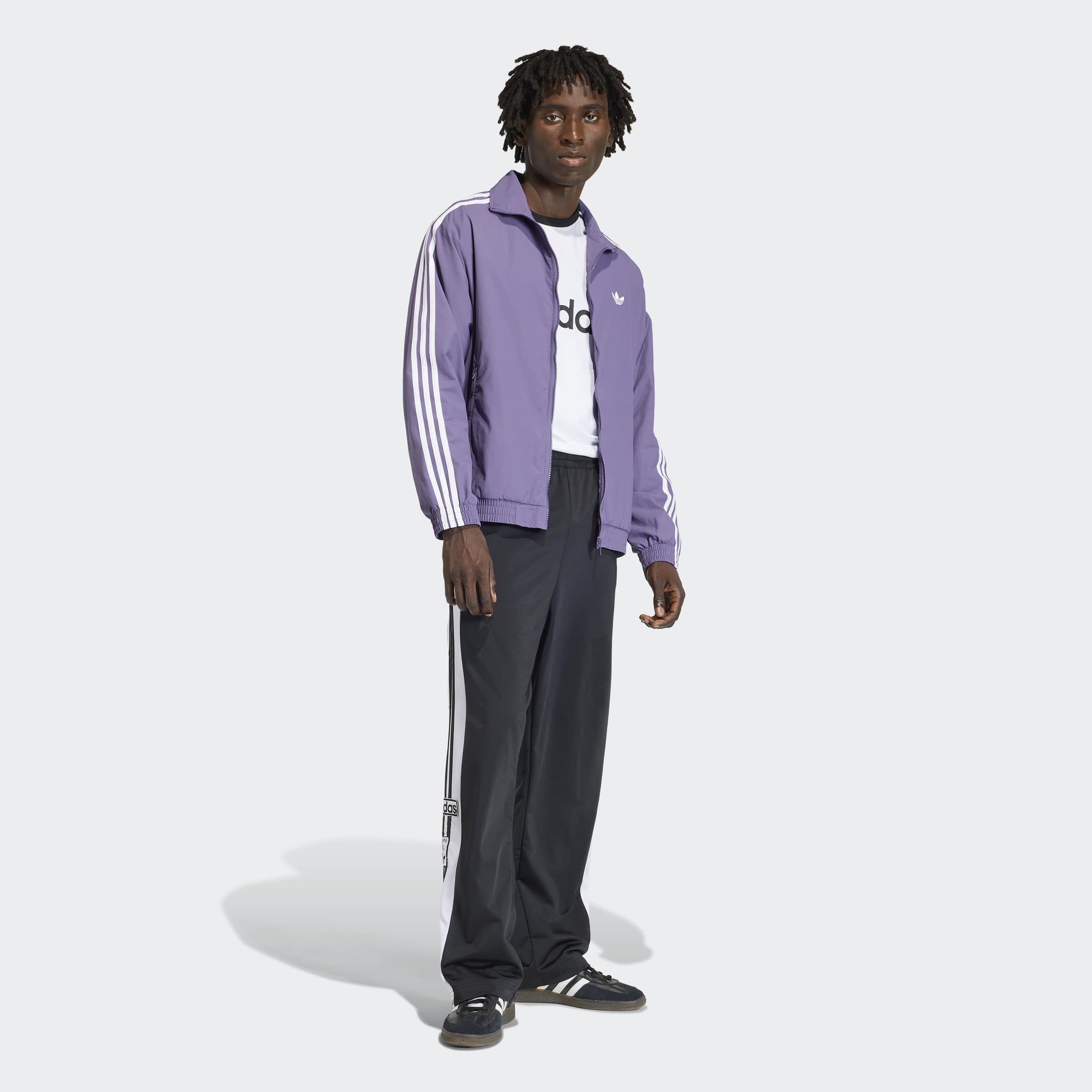 adidas Originals Trainingsjacke FIREBIRD WOVEN TRACK für Erwachsene, mit Reißverschluss, aus Kunstfaser