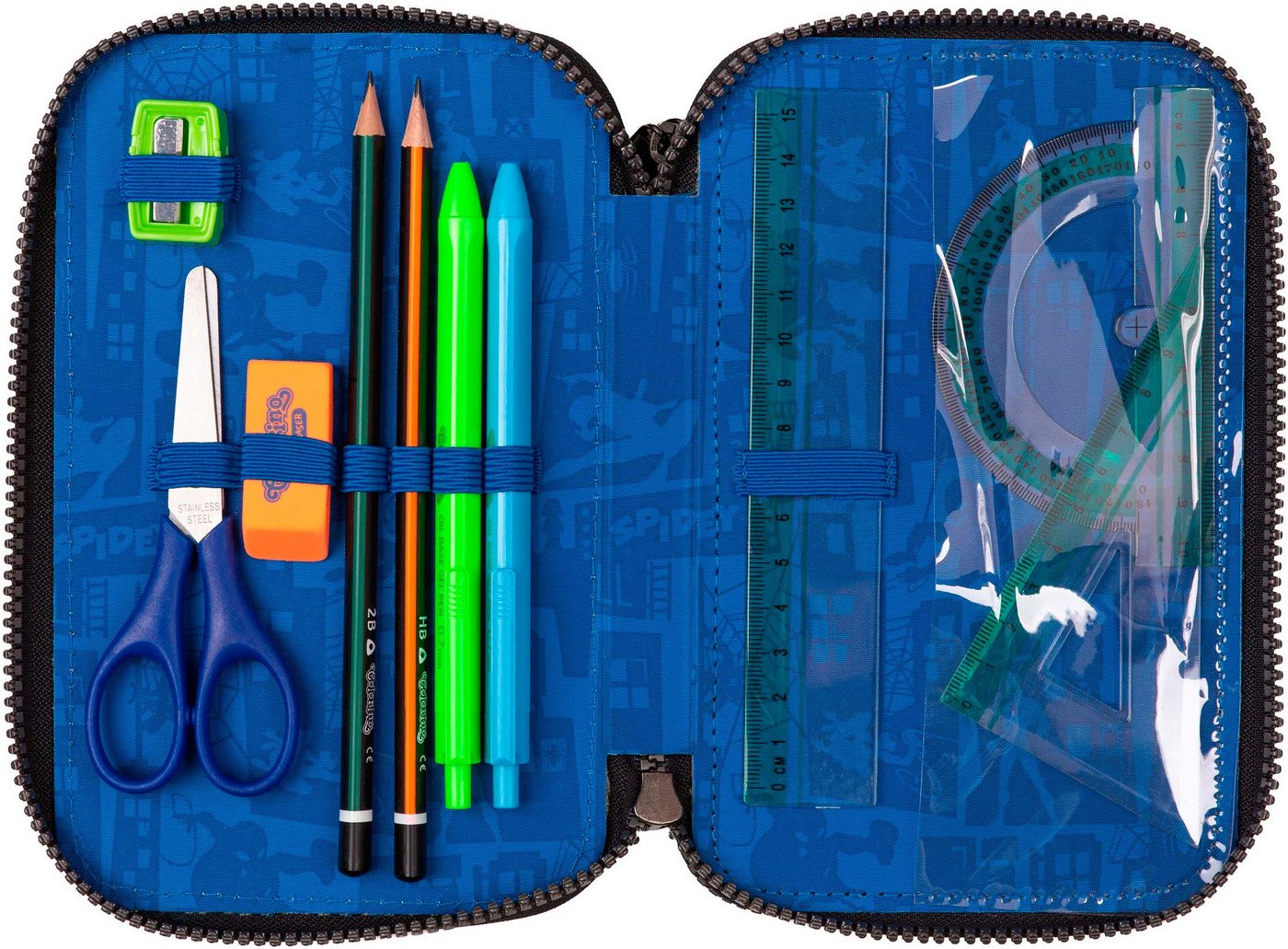 Thumbnail - CoolPack Federmäppchen Etui, Marvel, Spider Man, befüllt