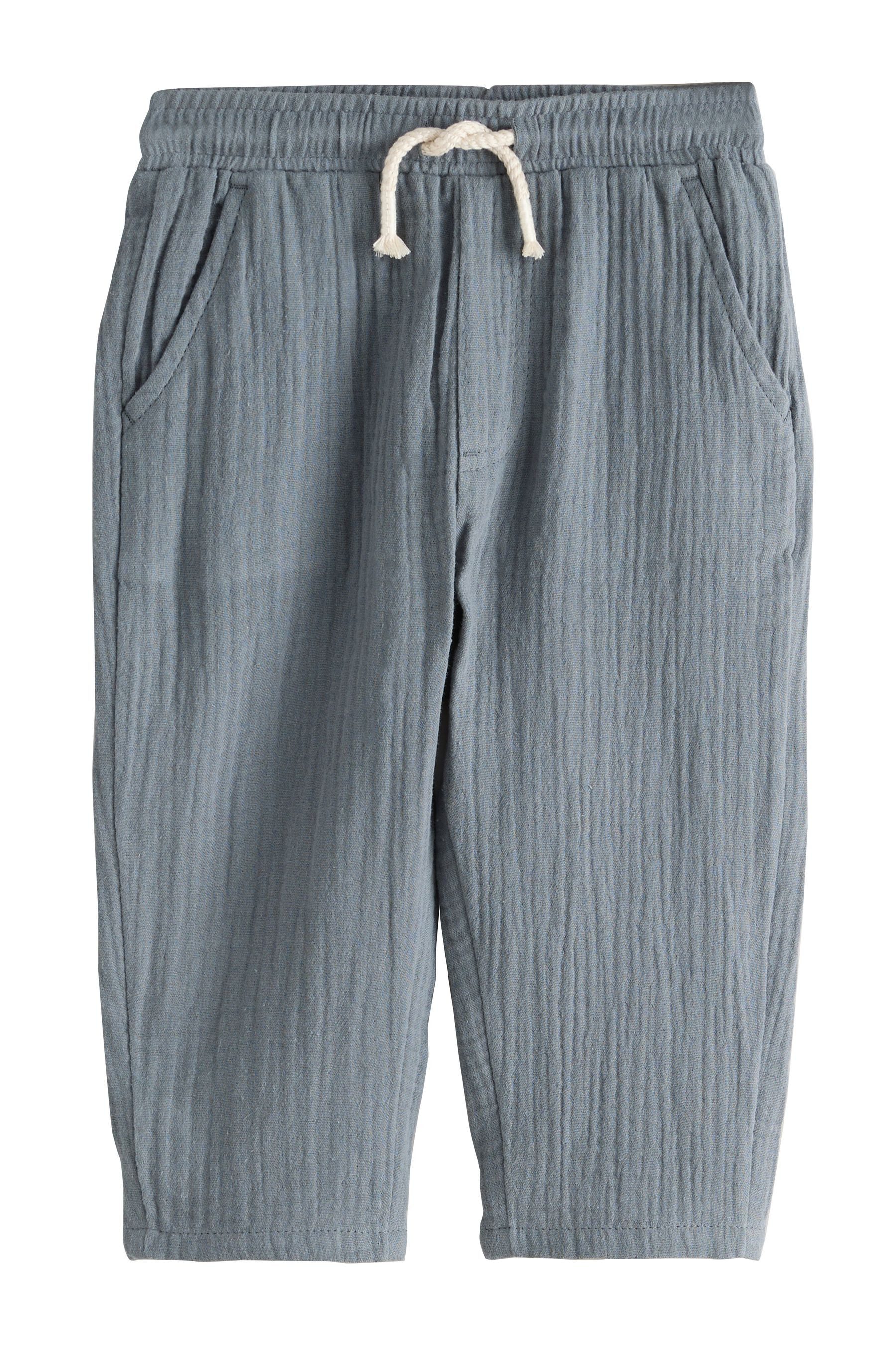 Next Schlupfhose Weiche, strukturierte Schlupf-Hose (1-tlg)