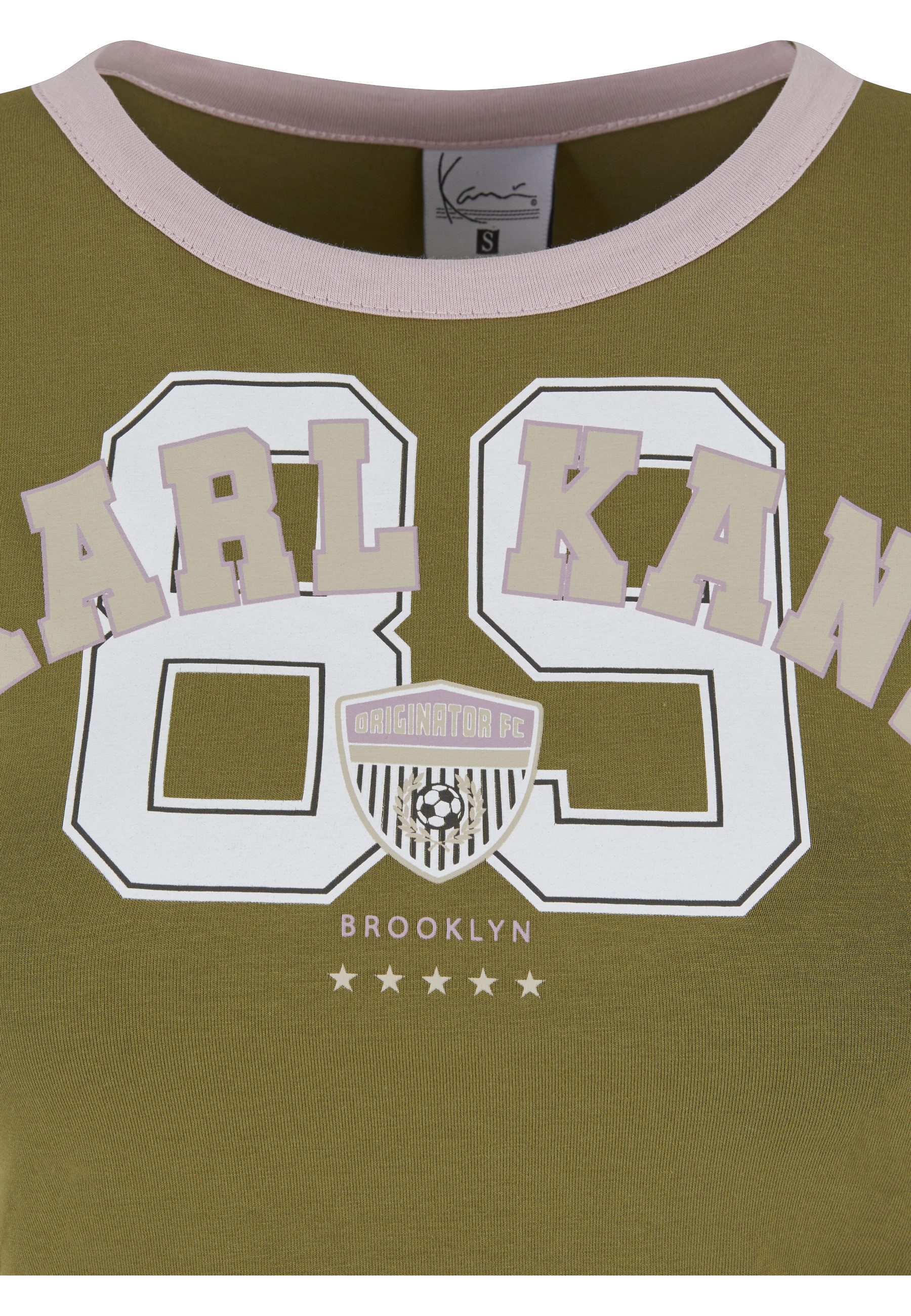 Karl Kani T-Shirt Karl Kani Karl Kani Woven Signature Short Soccer Tee (1-tlg)