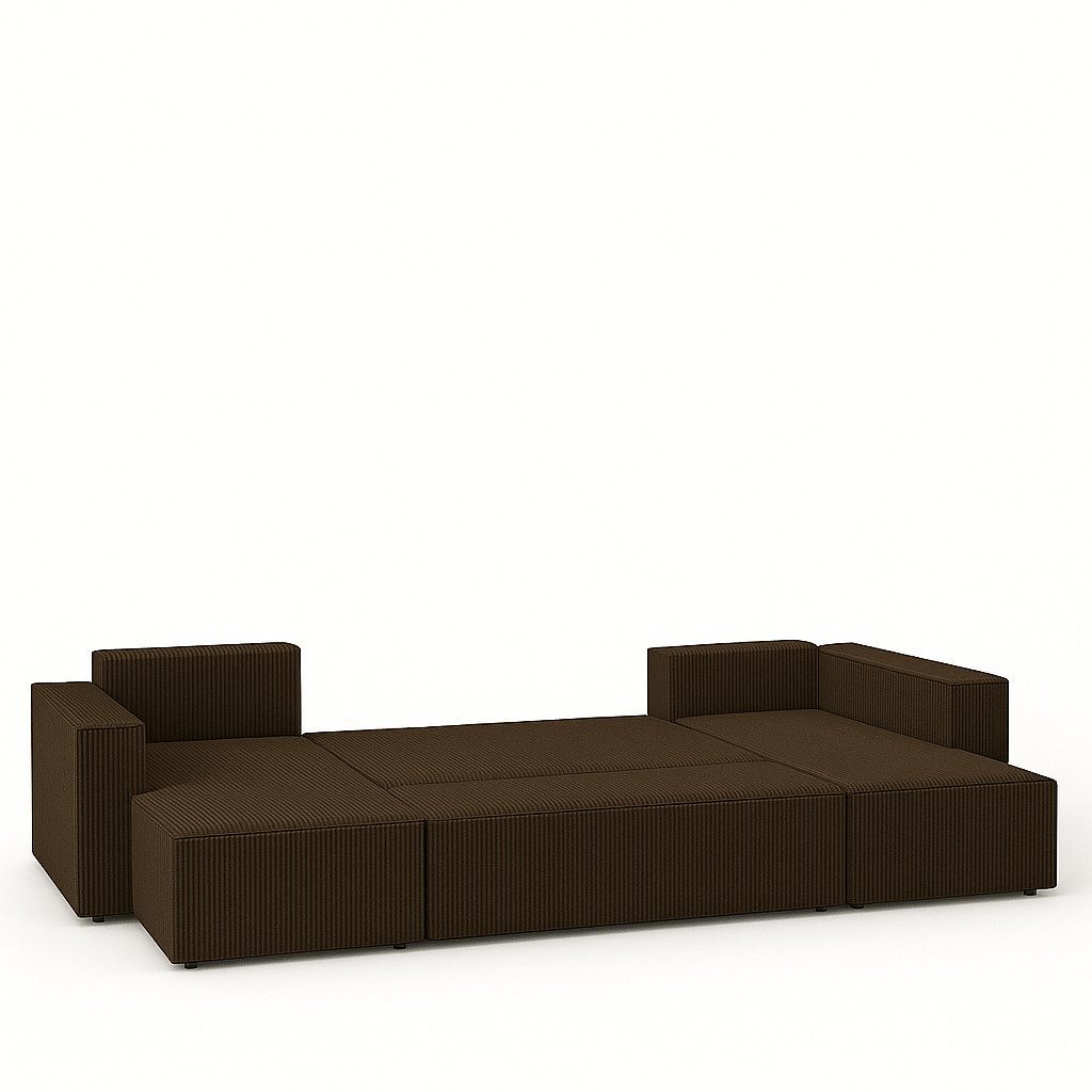 NEXT COLLECTION Ecksofa VELO U, Funktion Schlafen, Behälter für Bettzeug, l günstig online kaufen