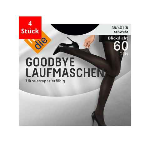 Nur Die Feinstrumpfhose Goodbye Laufmaschen - Im 4-Pack