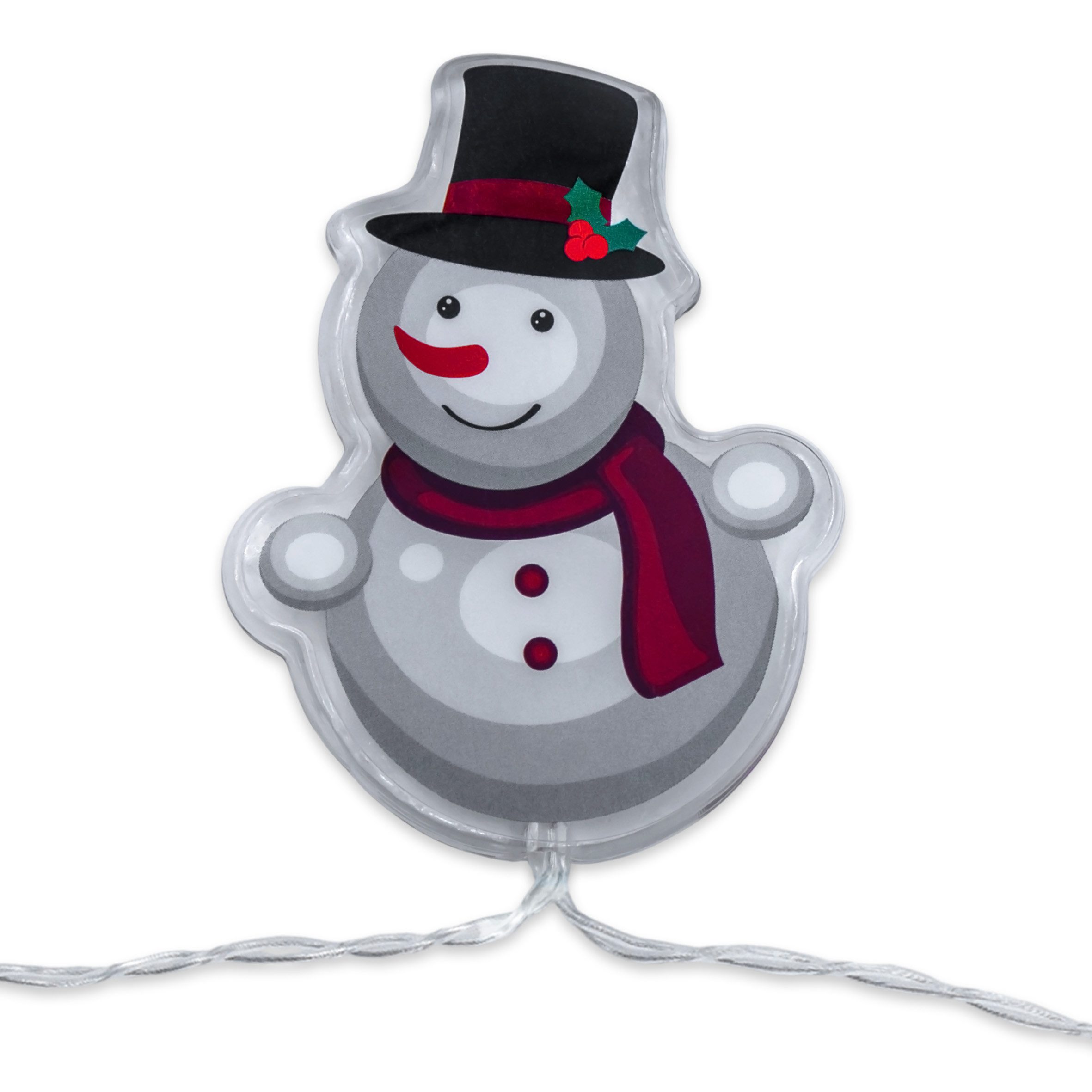 Spetebo LED-Dekofigur LED Figuren Fensteraufkleber Lichterkette 100 cm (Anzahl, 1 St., Stück), mit Timer – Bild 4 von 5