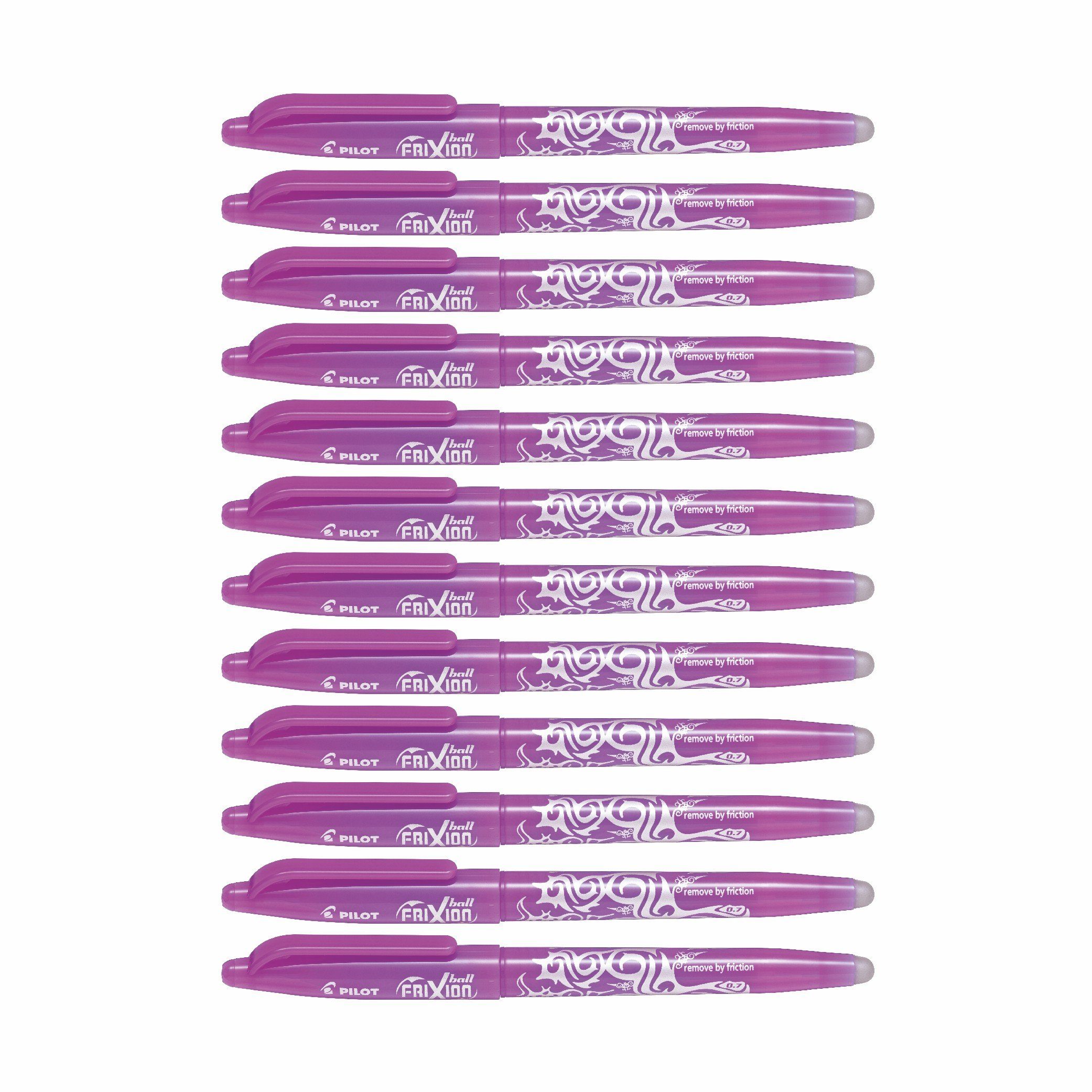Pilot Pen Tintenroller Frixion Ball 0.7 - 12er-Set, (12-tlg)