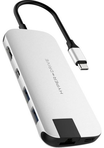 Hyper »SLIM 8-in-1 USB-C Hub« adapteris zu H...