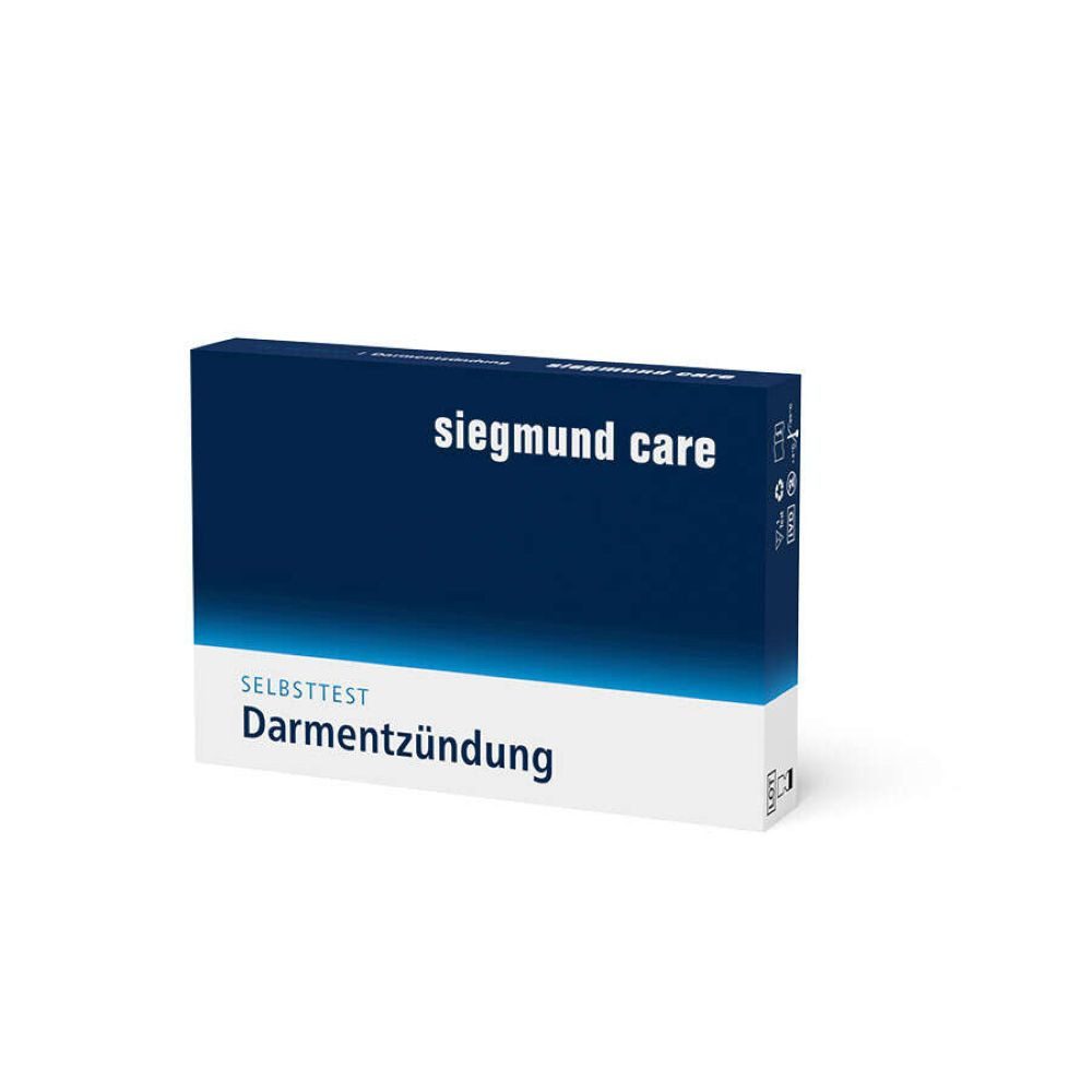 siegmund care Darmparasiten-Test Darmentzündung Selbsttest, 1-tlg., Genauigkeit 95,4 %