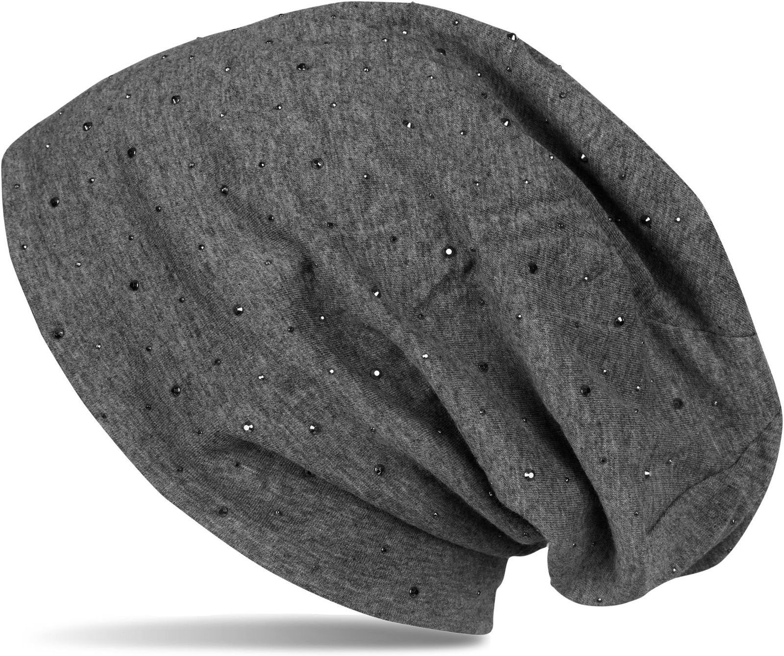 styleBREAKER Beanie Beanie mit Strass Nieten Applikation (1-St) günstig online kaufen