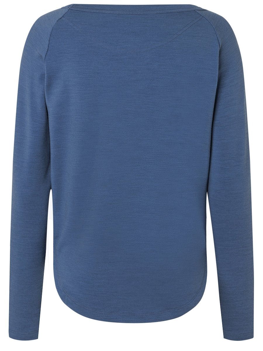 Pullover Merino Shadow SUPER.NATURAL Night CREW EVERYDAY W Sweatshirt Blue