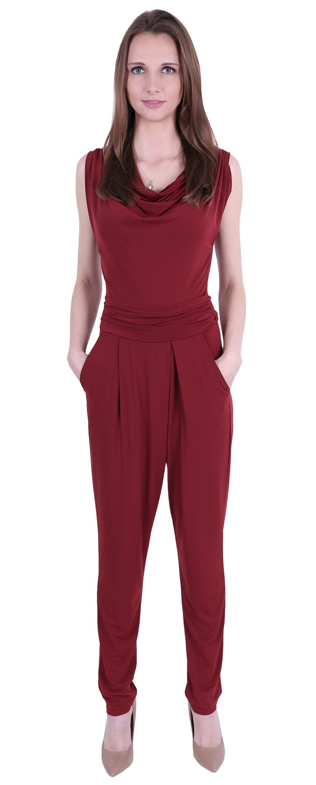 Sarcia.eu Culotte-Overall Dunkelroter Overall Frauenkostüm John günstig online kaufen