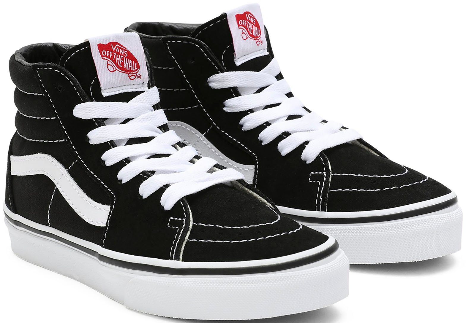 vans sk8 hi kids white