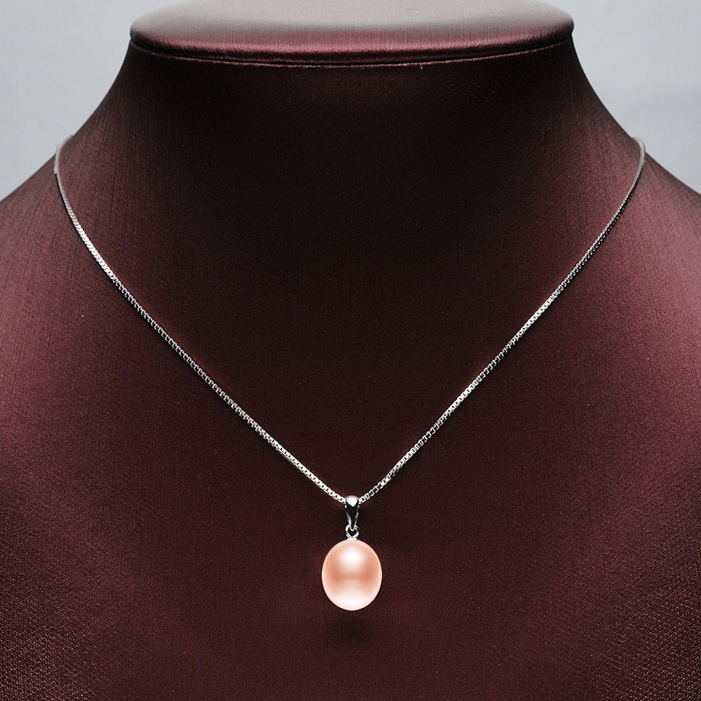 Kim Johanson Perlenkette Süßwasserperle 925 Silber, aus Sterling Silber