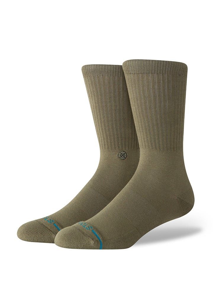 Stance Socken Tagessocke Crew Icon (verstärkte Fersen- und Zehenpartie) grü günstig online kaufen
