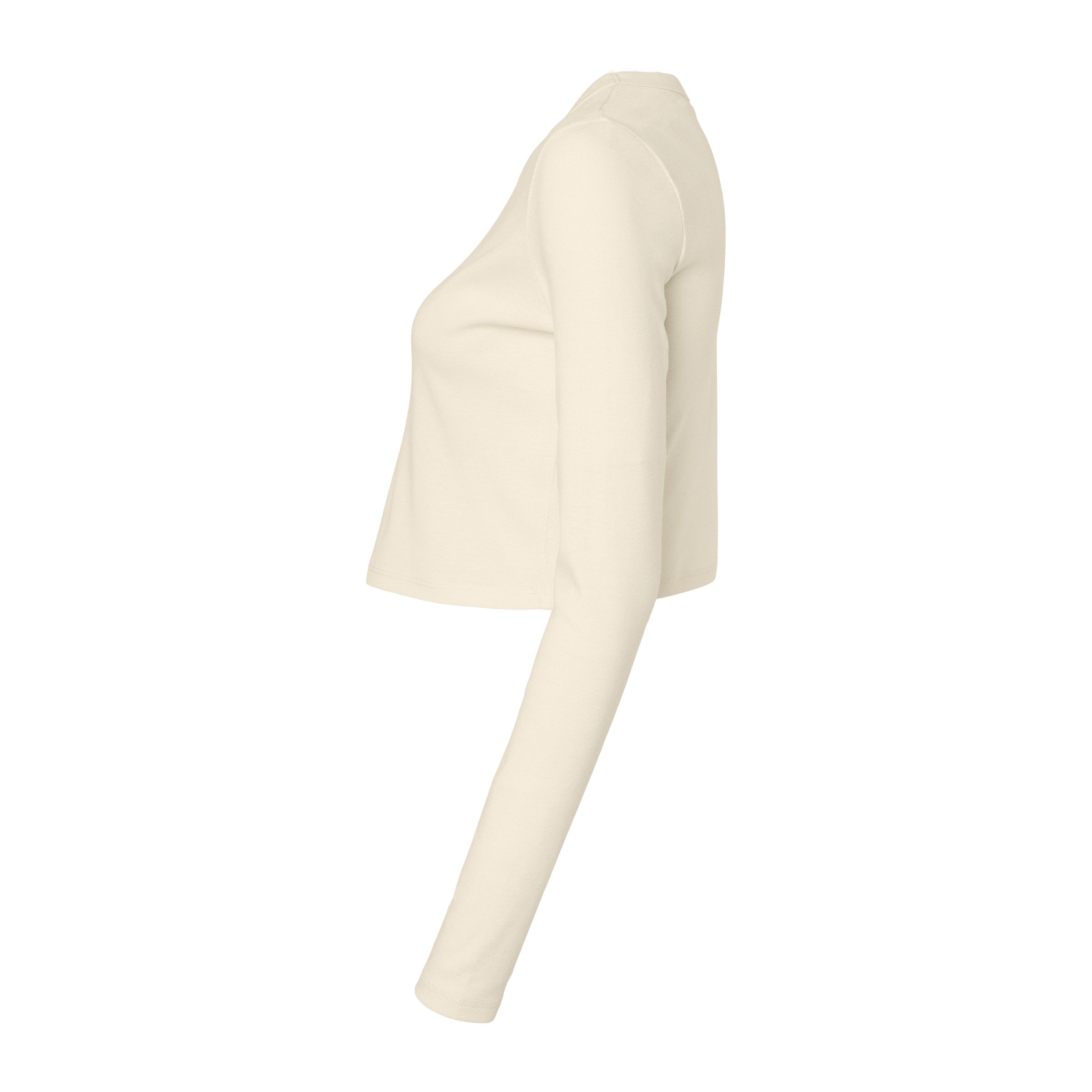 Bella + Canvas Langarmshirt bauchfreies Strecht günstig online kaufen