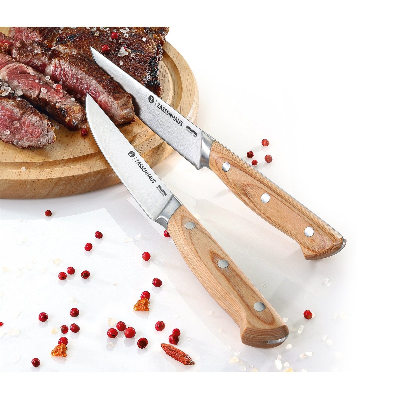 ZASSENHAUS Kochmesser Steakmesser 2er-Set