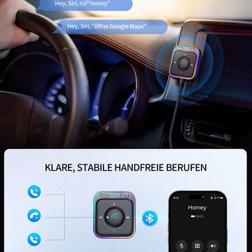 Welikera Bluetooth 5.3 Mehrzweck-Handy-Bluetooth-Empfänger,MP3-Player Musik Bluetooth-Adapter