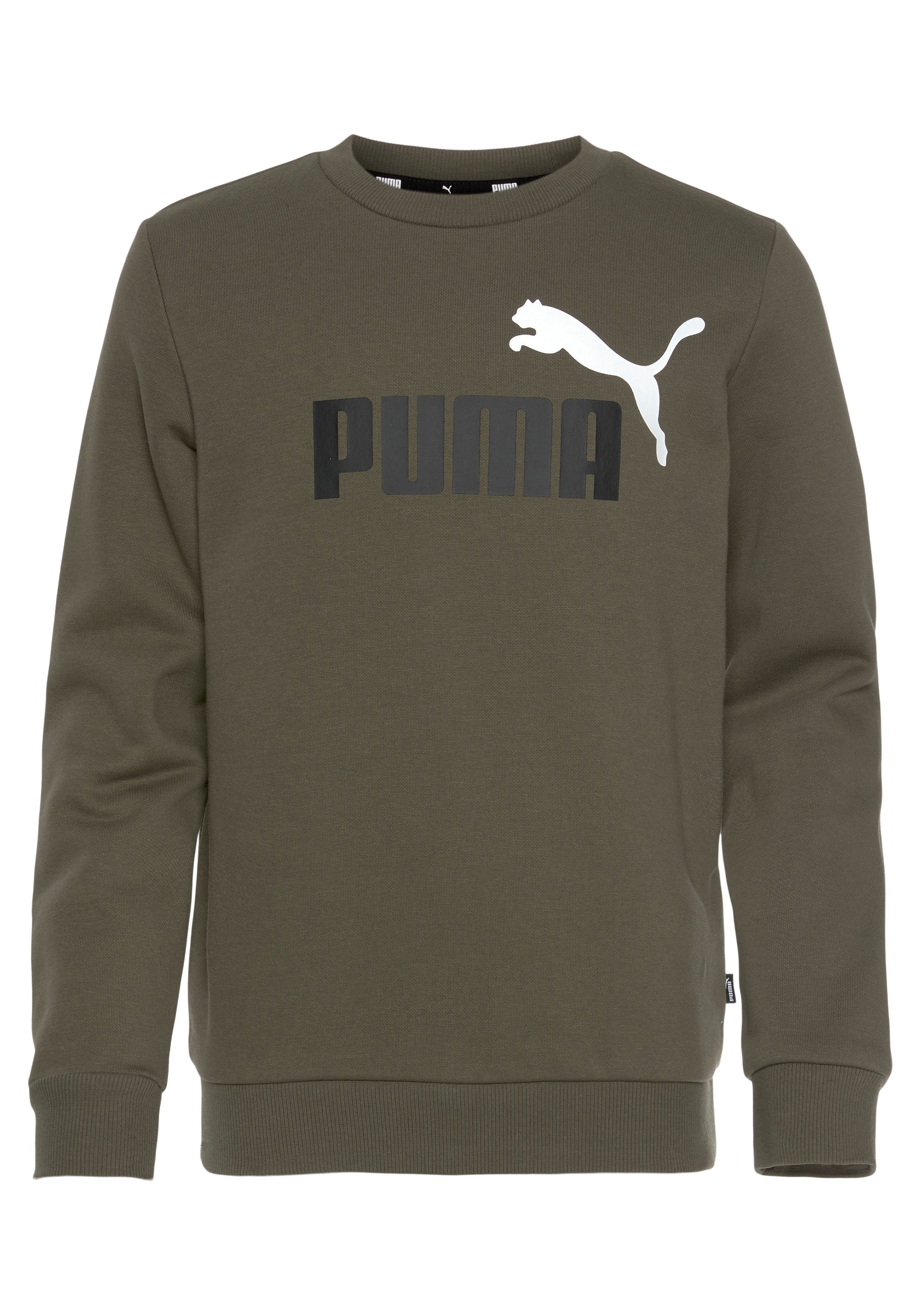 PUMA Sweatshirt »ESS+ 2 Col Big Logo Crew Fleece« | OTTO