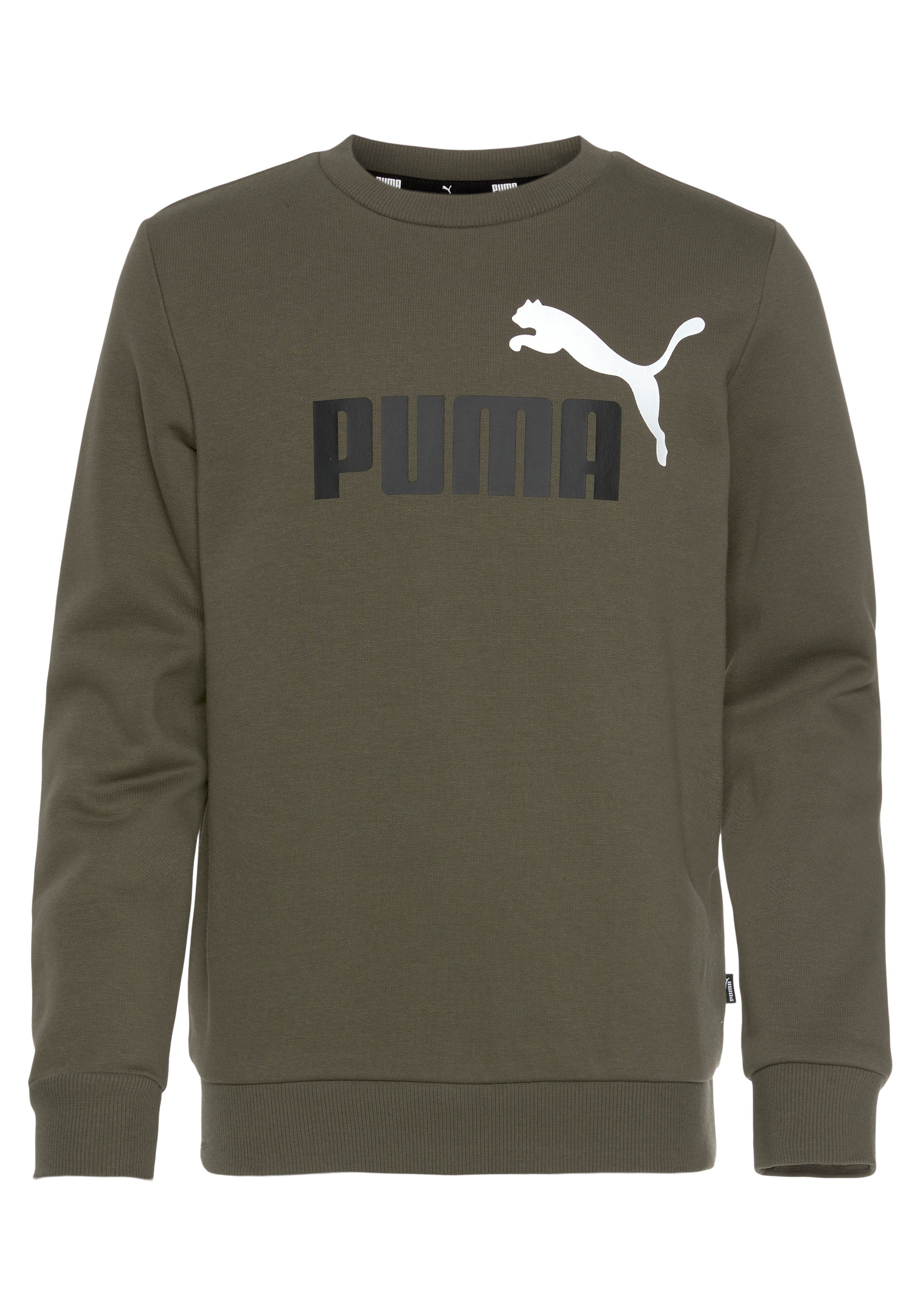 khaki puma jumper