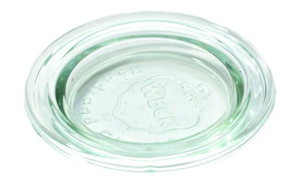 WECK Крышки Weck Rundranddeckel 60 mm, Glas, Transparent, Druckknopf, Крышки, (1-tlg)