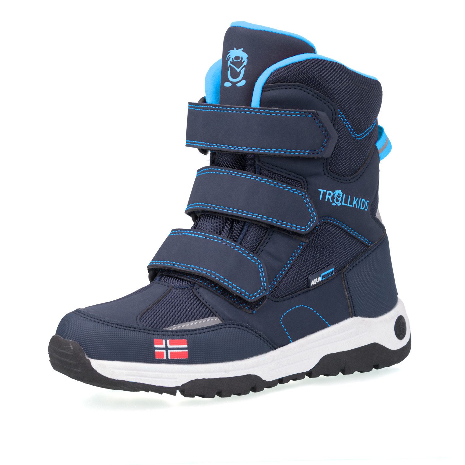 TROLLKIDS Lofoten Winter Klettstiefel wasserdicht