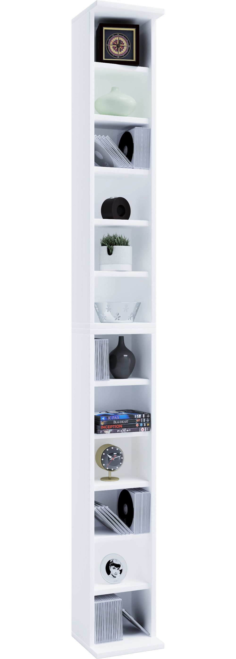 VCM Standregal Holz CD DVD Stand günstig online kaufen