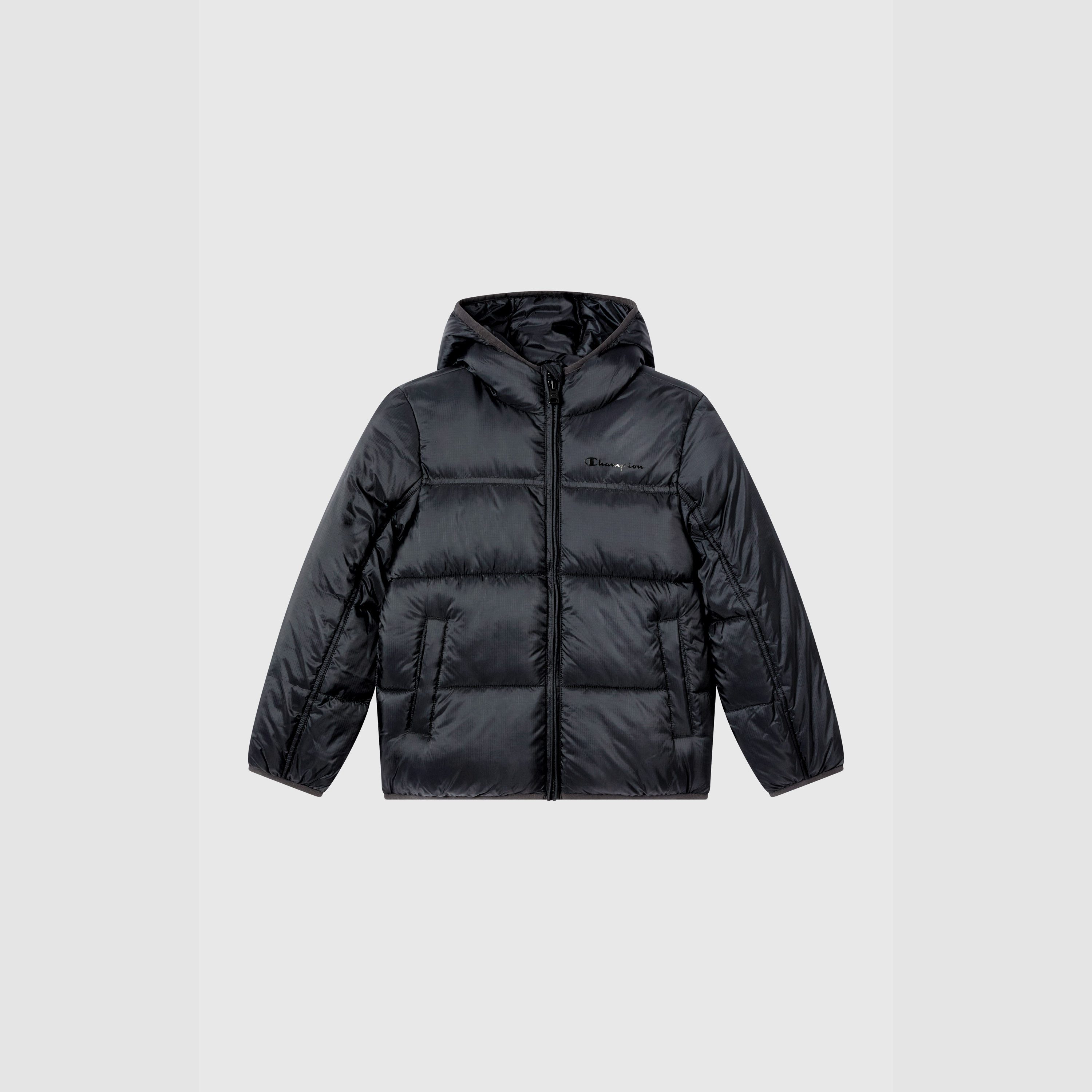 Champion Steppjacke Colorblock Outdoor Hooded Jacket mit Kapuze, wasser- und windabweisend, mit Eingrifftaschen