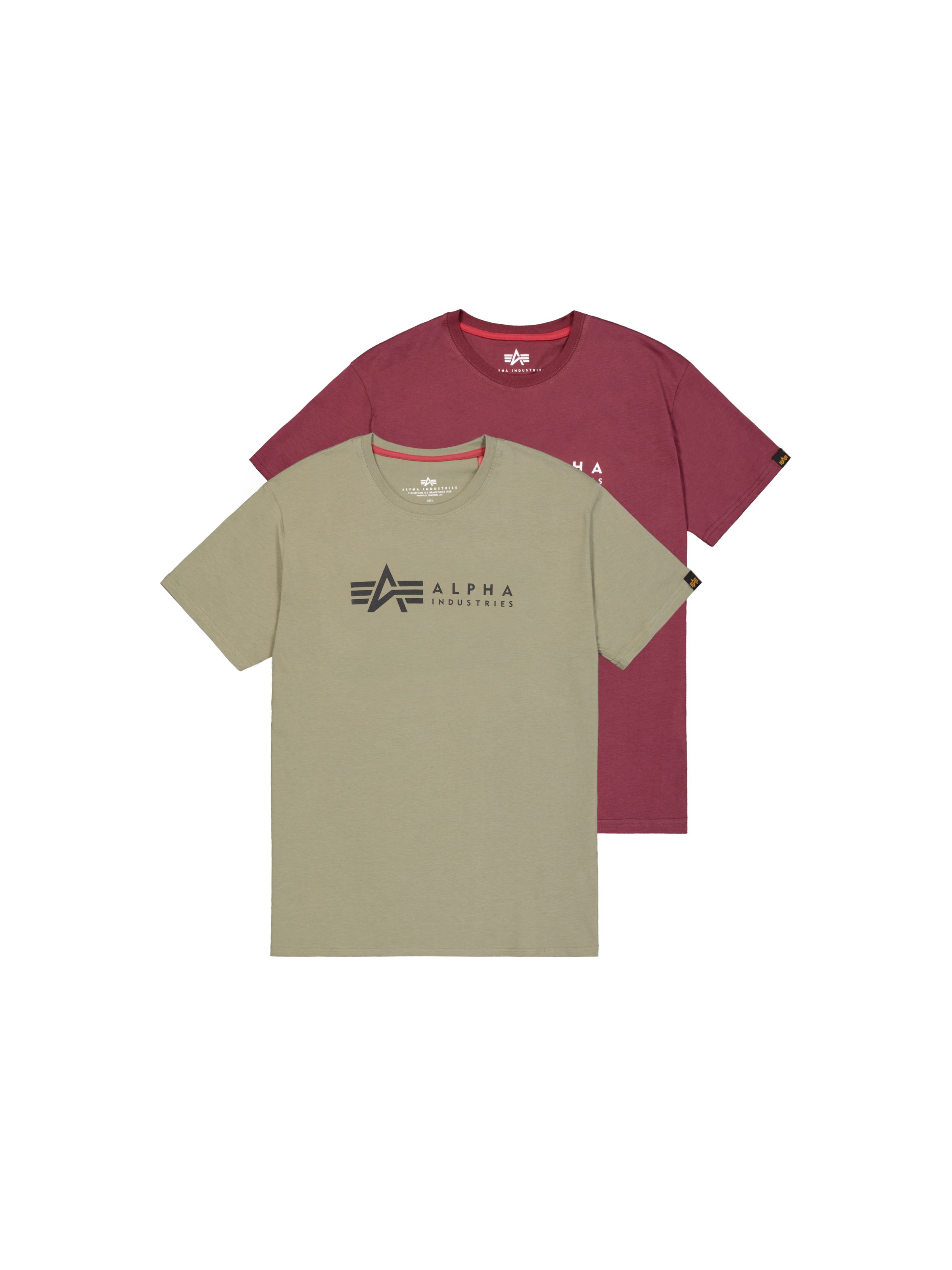 Alpha Industries Rundhalsshirt Label T 2 günstig online kaufen