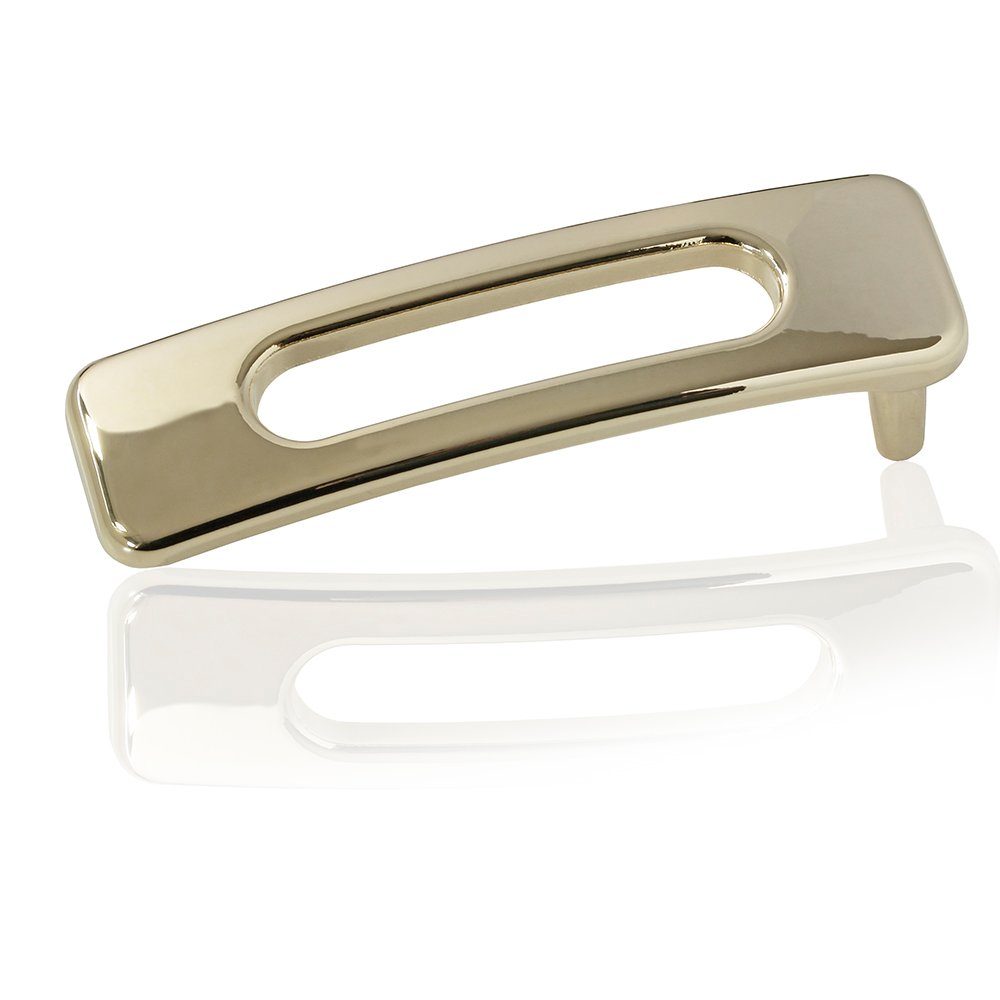 FREDERIC HERMANO Gürtelschnalle 10mm Metall Gold - Buckle Clip für 1,0 cm Gürtelbreite - 324507700020