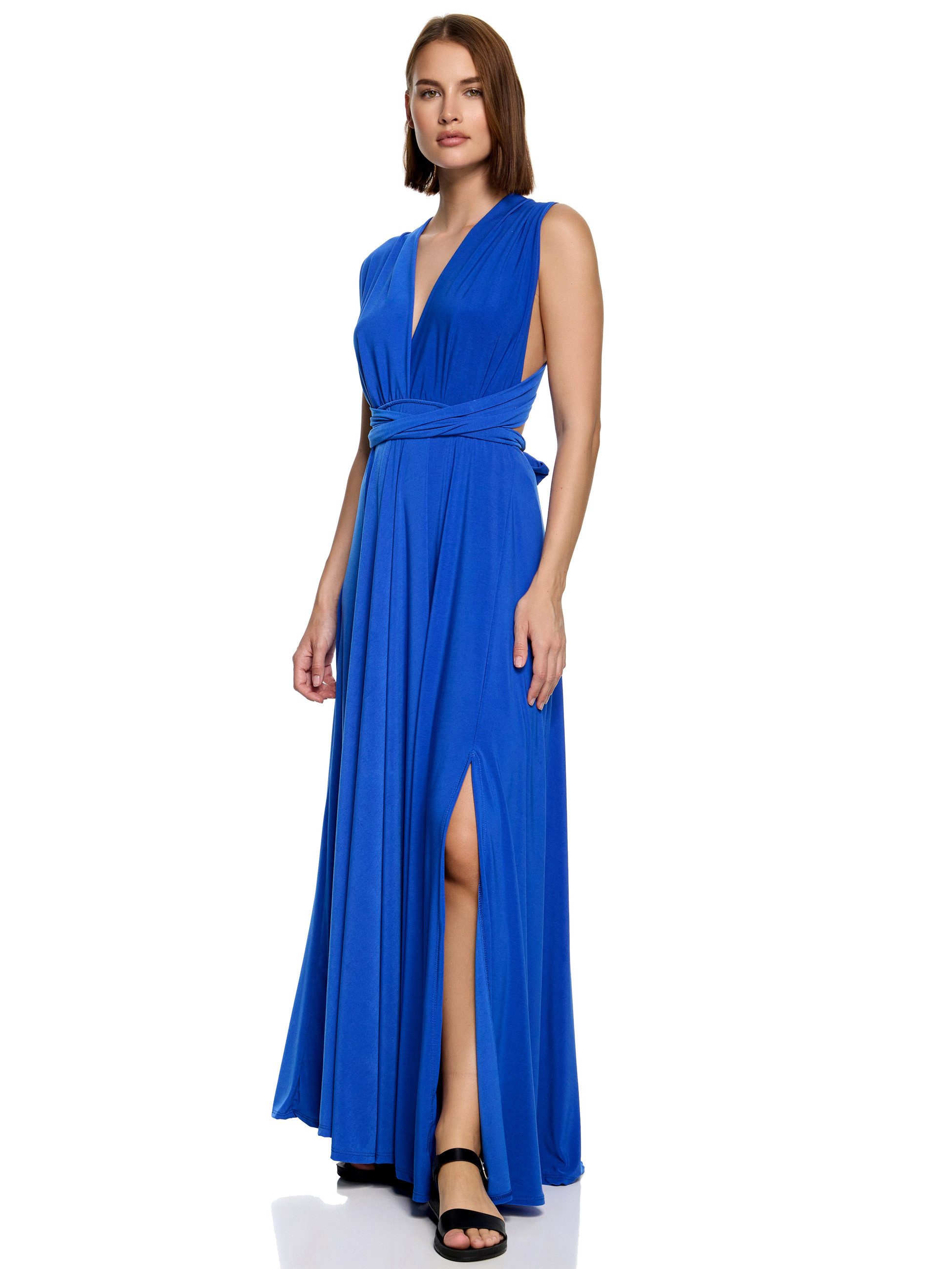 Abendkleid Worldclassca Abendkleid Partykleid Lang mit Schlitz Sommerkleid