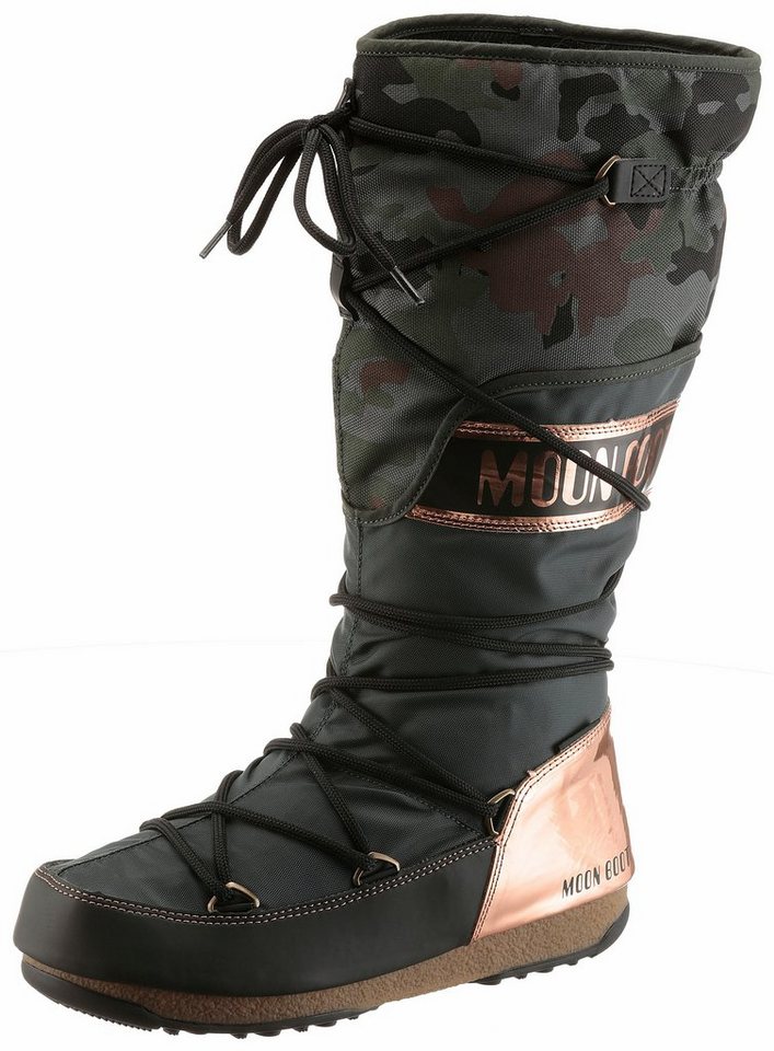 Moonboot Winterstiefel mit trendigen Metallic-Details Moonboot Winterstiefel mit trendigen Metallic-Details