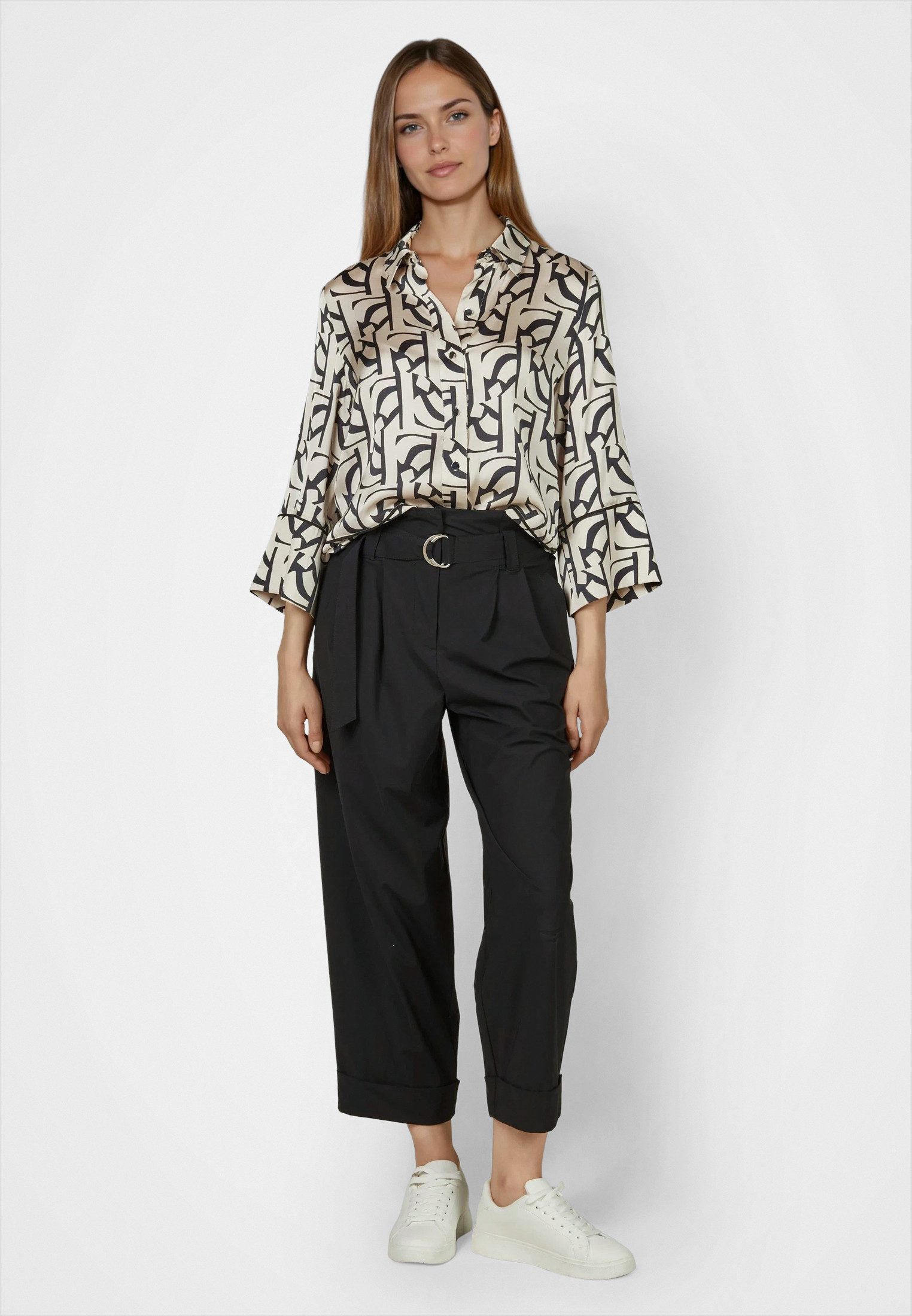 MARC AUREL Druckbluse mit grafischem Print günstig online kaufen