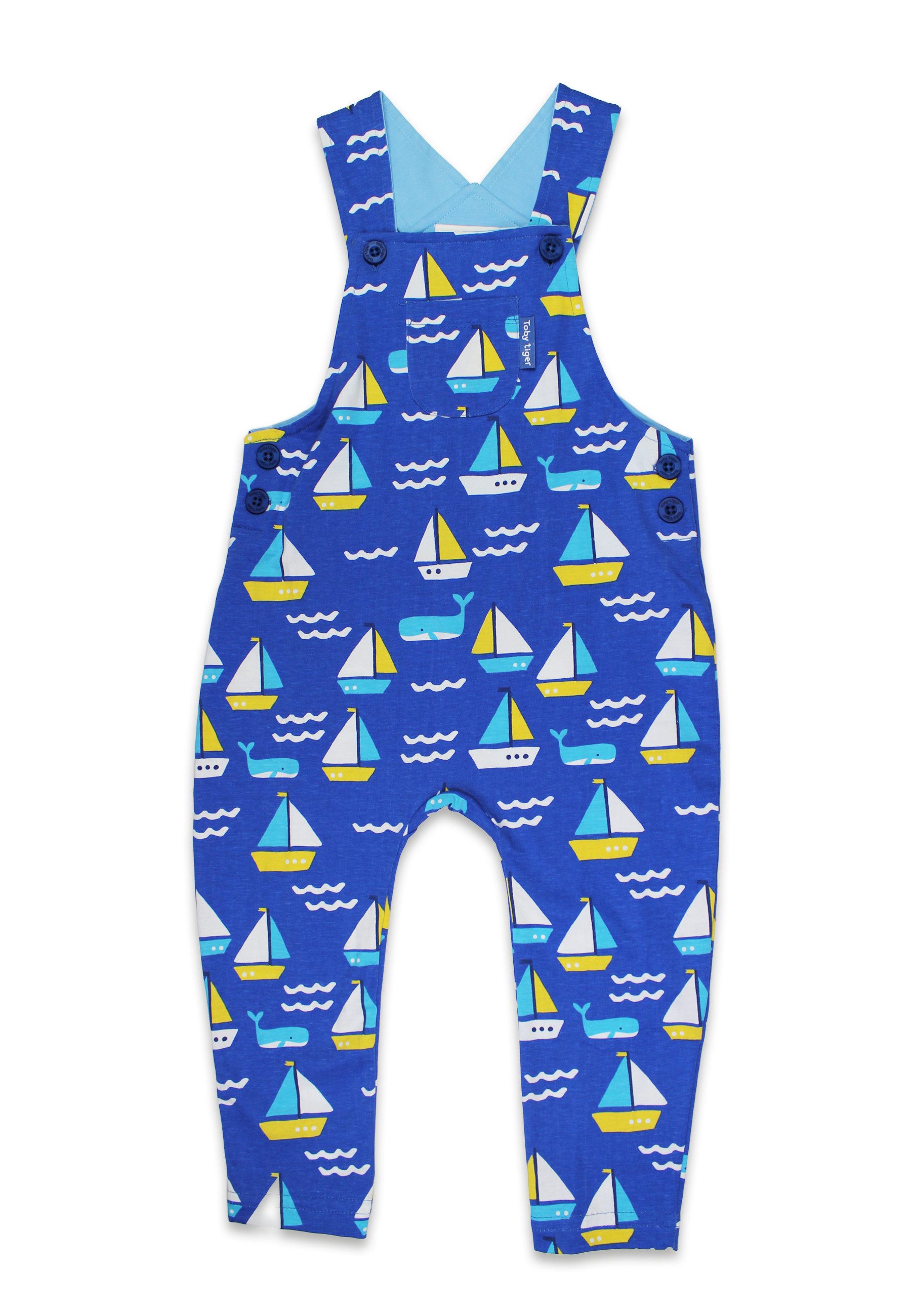 Latzhose Latzhose mit St Ives Boote Print