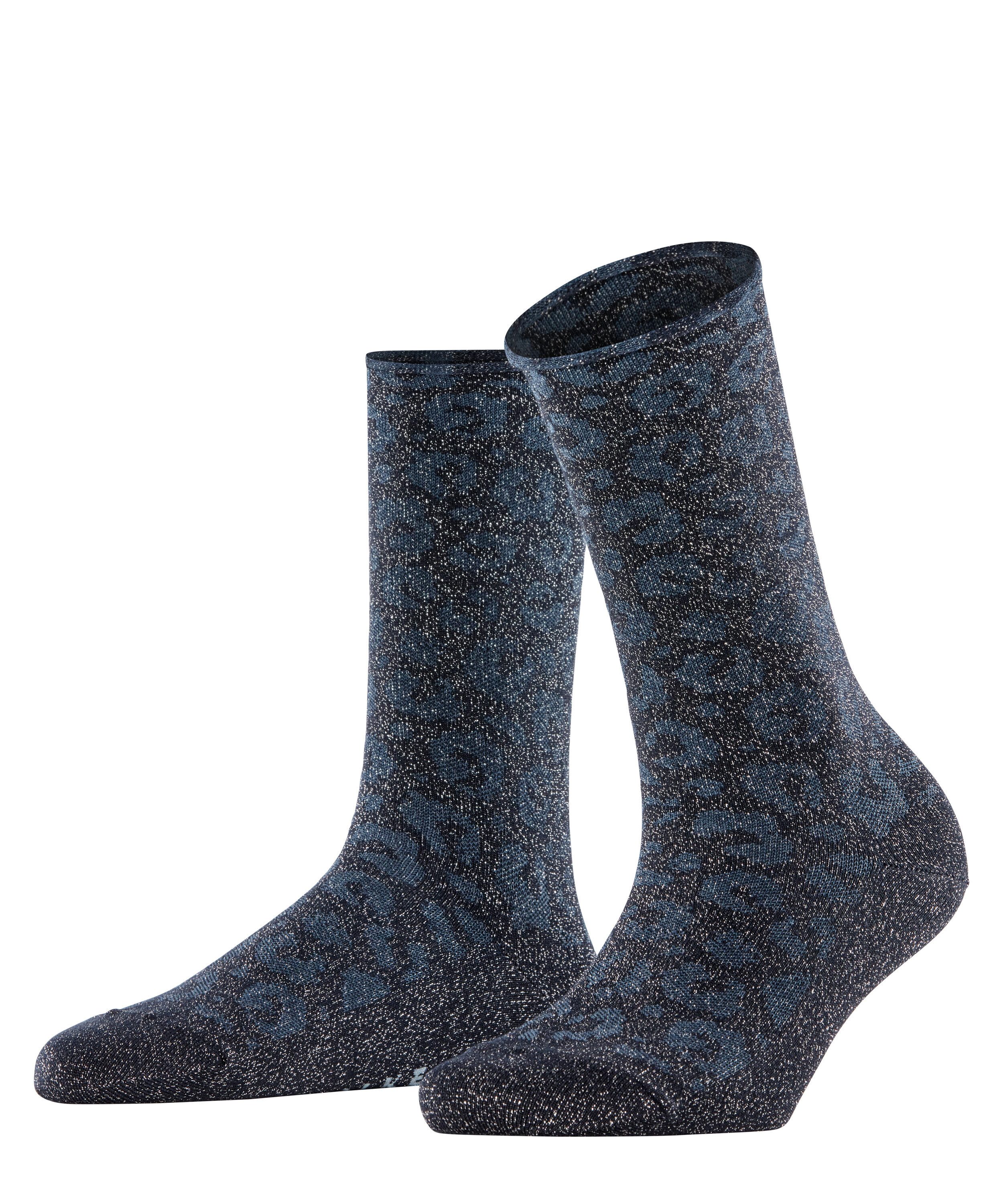 FALKE Socken FALKE Shiny Special Edition Damen (1-Paar) mit trendiger Leoparden-Musterung