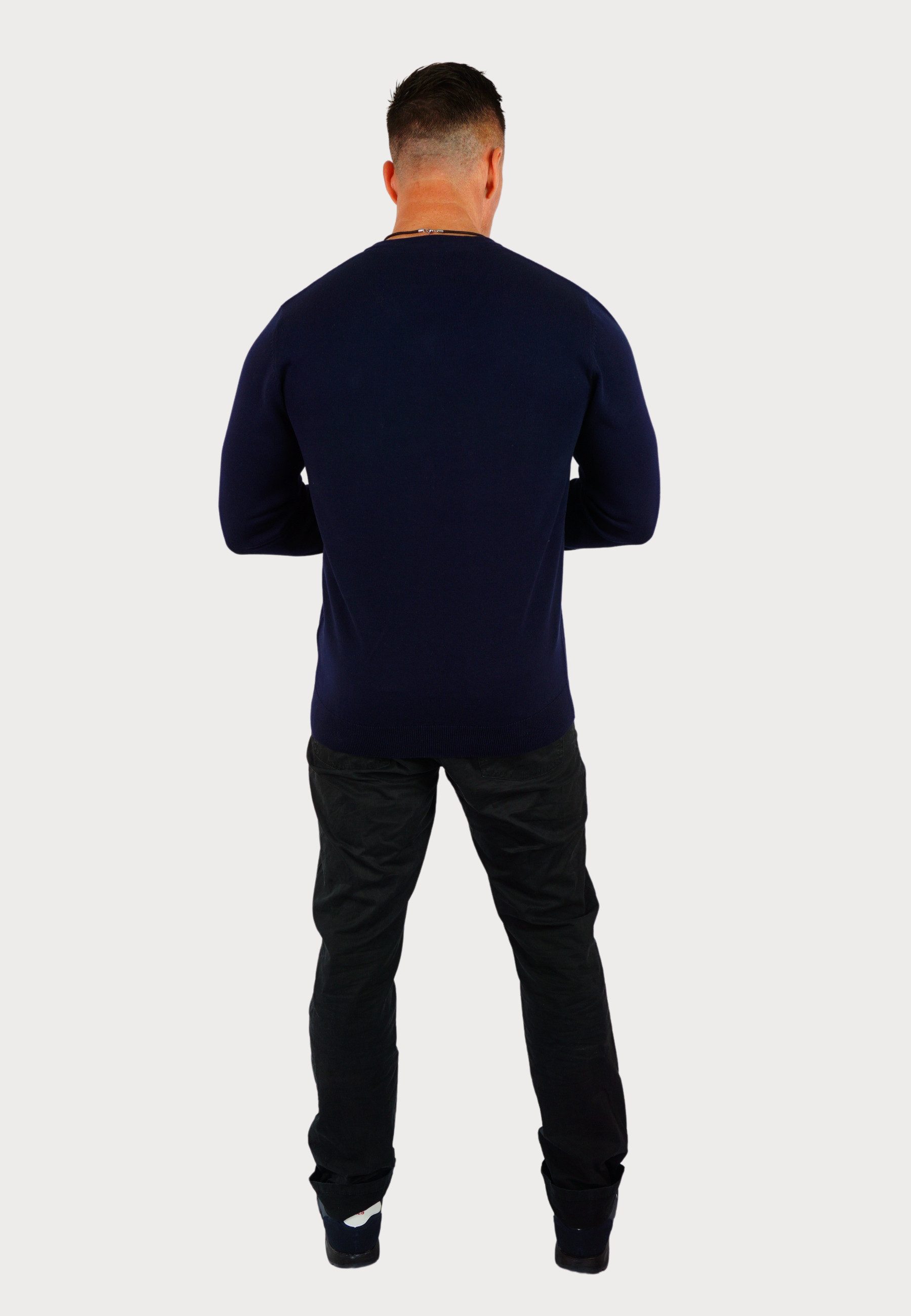 U.S. Polo Assn. Strickpullover Strickpullover Pullover V-Neck (1-tlg)