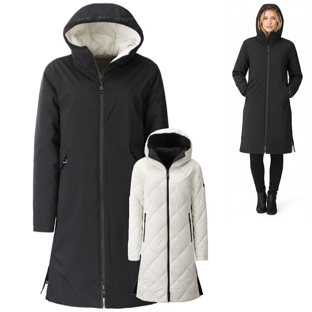 Linea Primero Hardshelljacke Linea Primero - Damen NAKITA warmer Wende-Mant günstig online kaufen