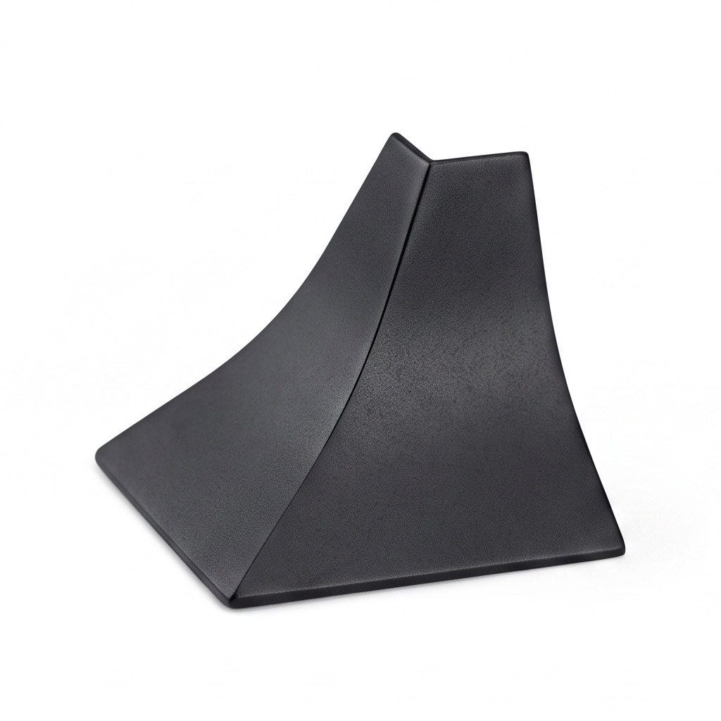 Quest Abschlussleiste Außenecke für Küchen-Wandleiste 23 x 23 mm, in das Basisprofil einschieben (Rastnasen), PVC, für Leiste 23 x 23 mm, 1-St., Außenecke für Leiste 23 x 23 mm, PVC