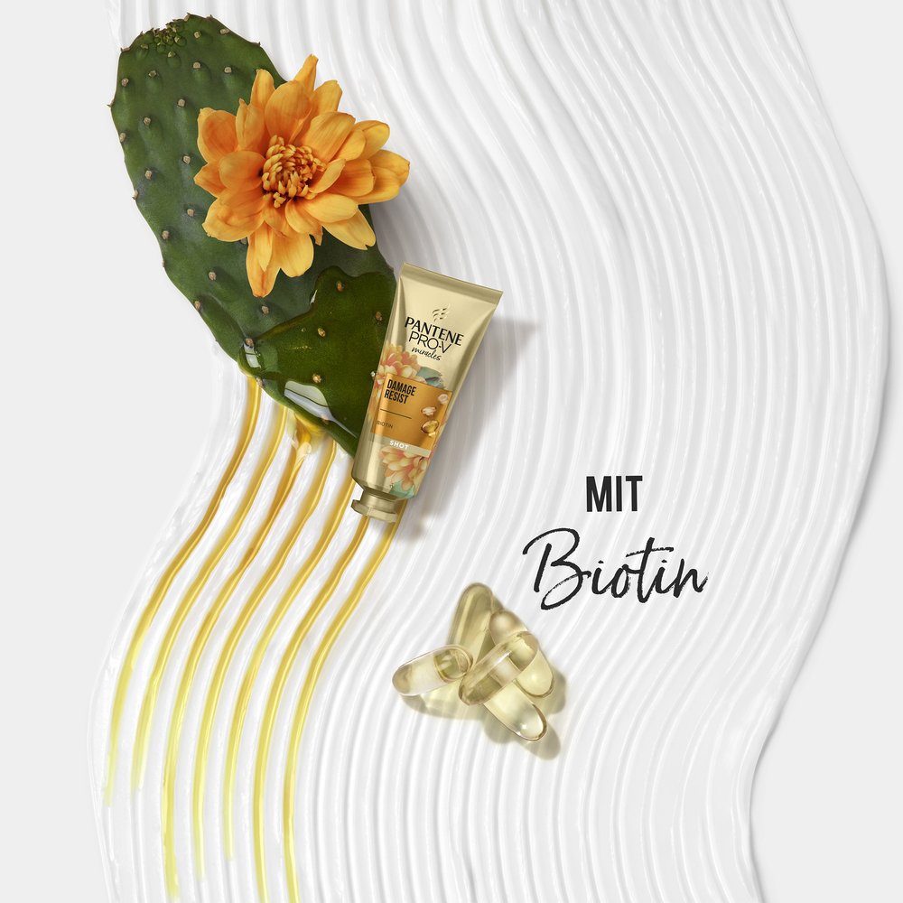 Pantene Haarspülung Miracles Damage Resist Shot mit Biotin - 25 ml