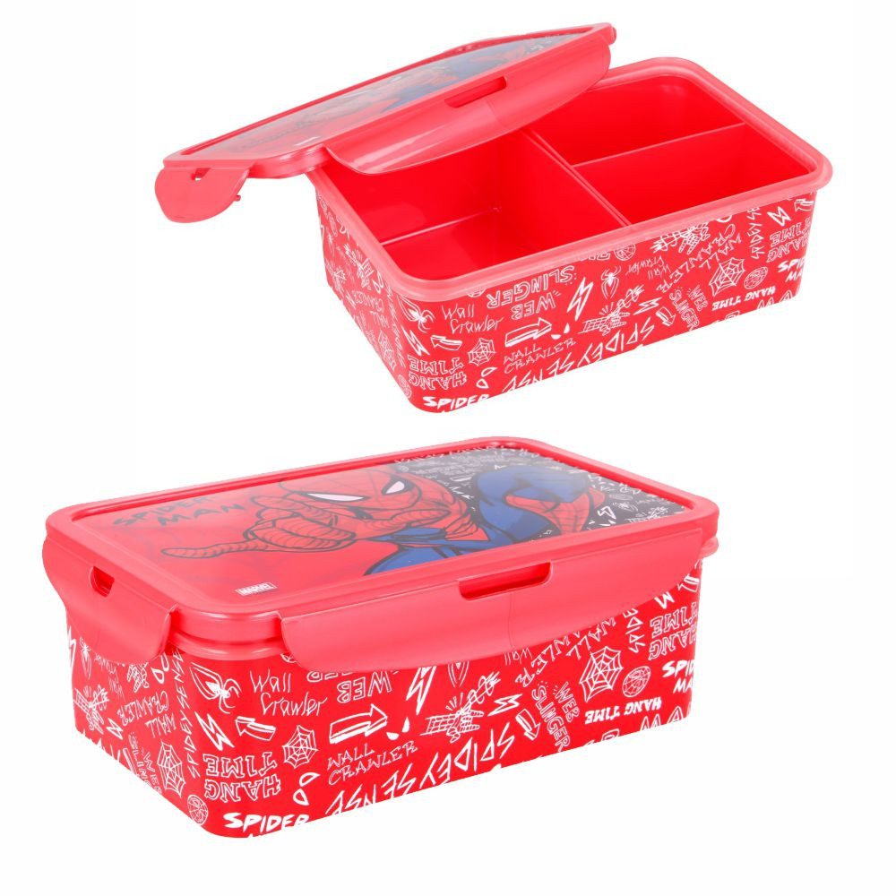 MARVEL Lunchbox Brotdose Marvel Spiderman Lunch to Go Kinder Vesper Dose