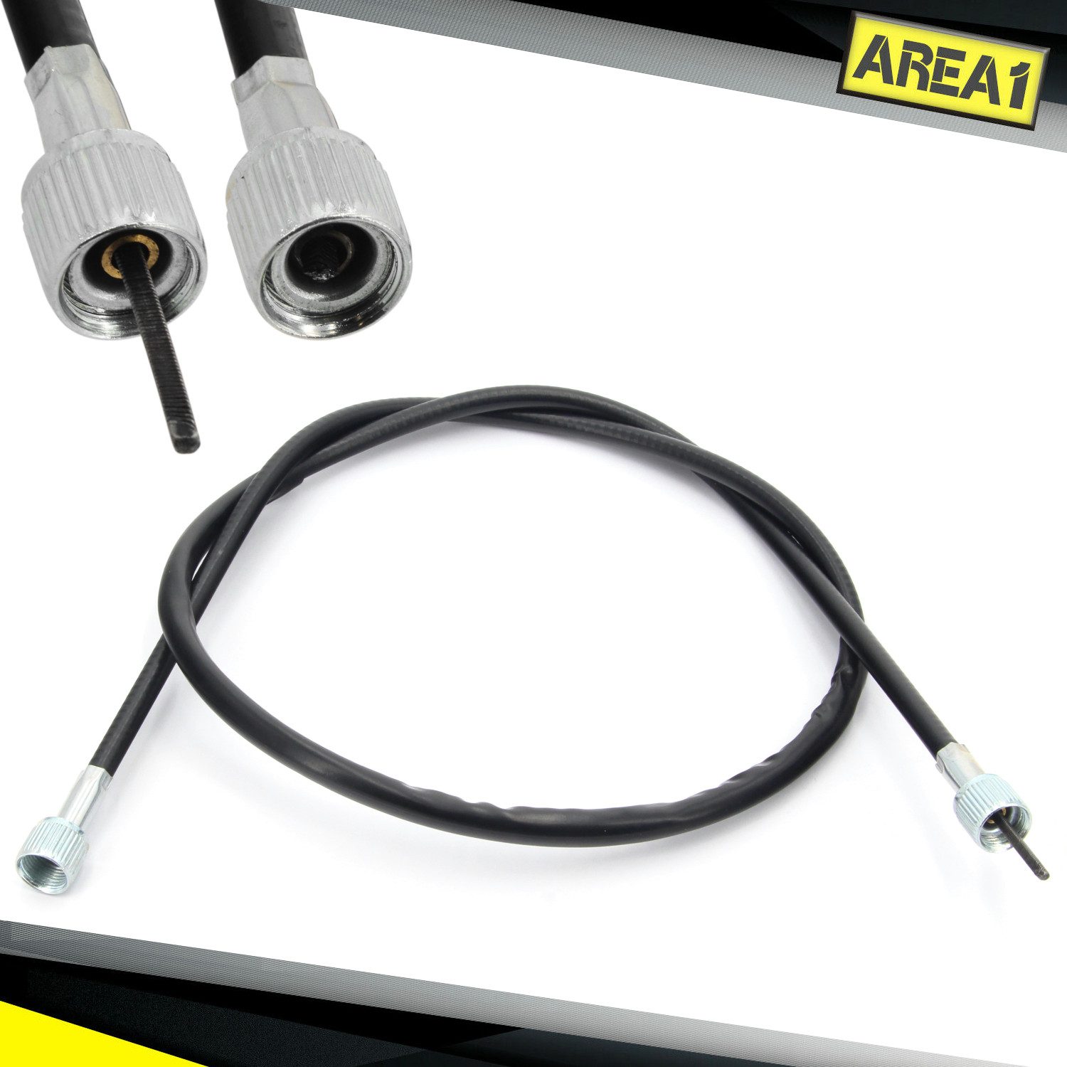 Area1 Tachometer Ersatz Tachowelle 12mm für China 2T Motoren, 965mm