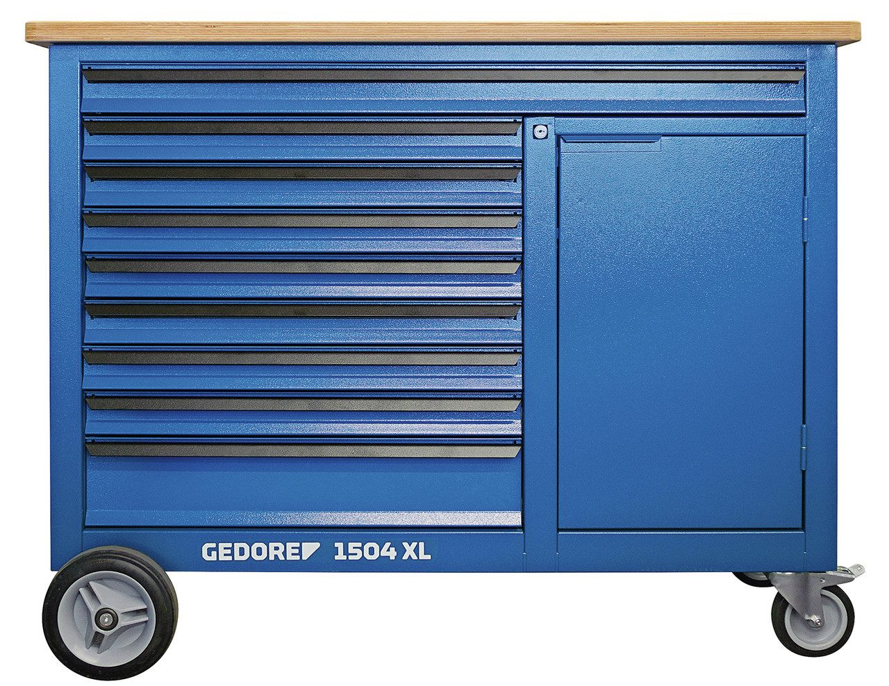 Gedore Werkbank 1504 XL 1710 Rollwerkbank 1,25 m breit