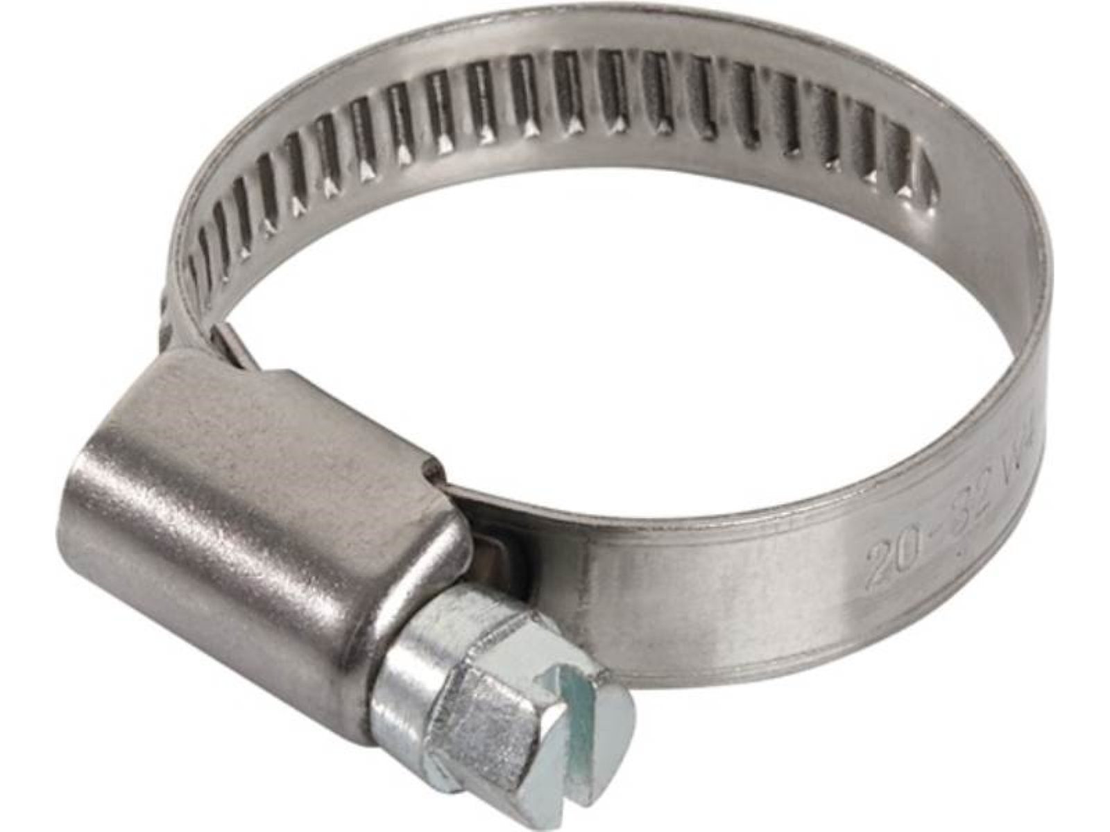 PROMAT Schlauchschelle 100er Pack Schlauchschelle 8-12mm W4 Band-B.9mm Btl.PROMAT nach DIN3017 · Werkstoff (W4) Edelstahl · Sechskantschraube SW 7 · Schneckengewinde