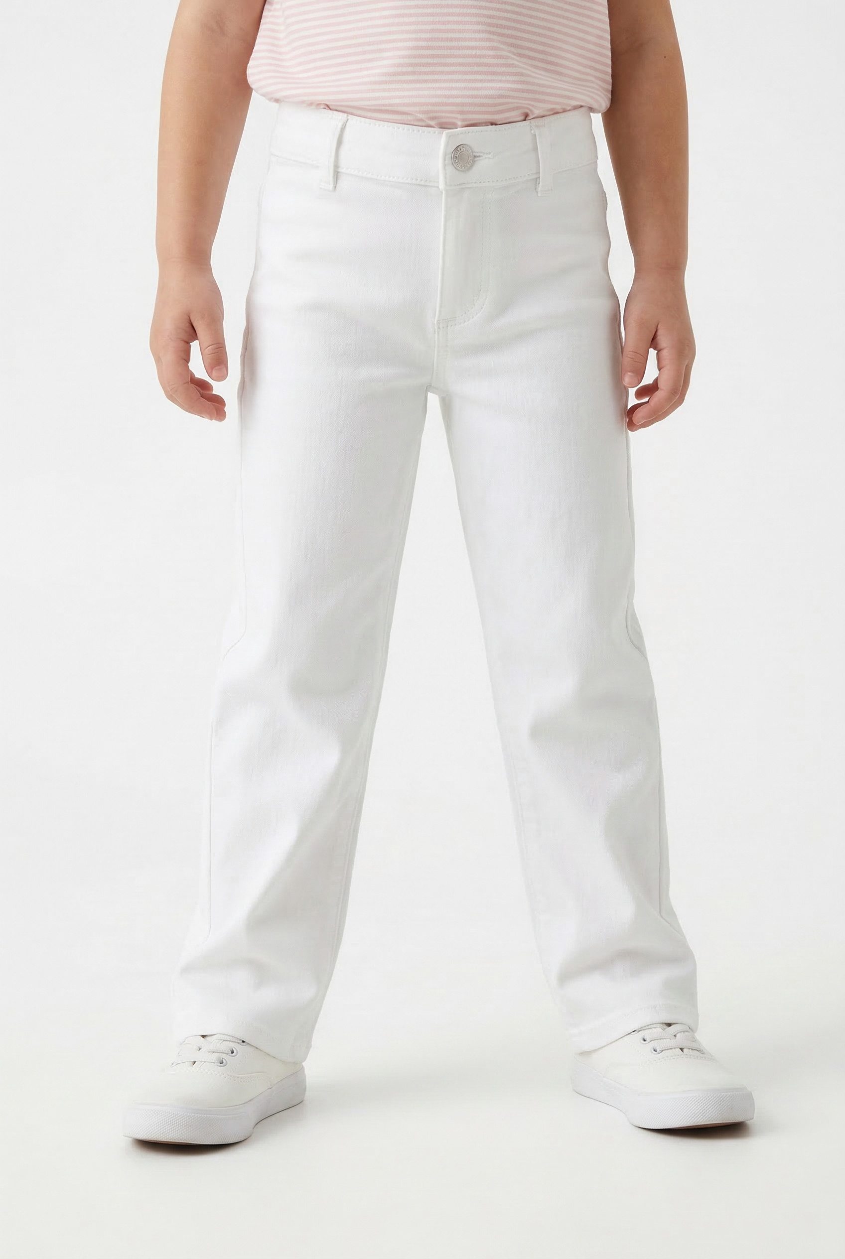 KIDS ONLY Weite Jeans KOGSYLVIE CLEAN WIDE LEG WHITE PIM NOOS