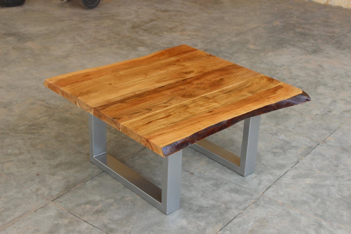 Kasper-Wohndesign Couchtisch SILBER