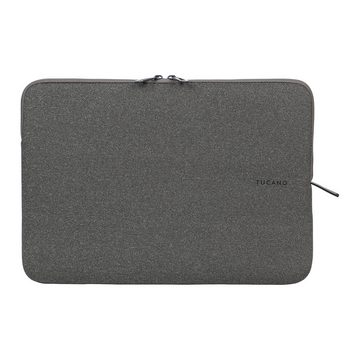 Tucano Laptop-Hülle Second Skin Mélange, Neopren Notebook Sleeve, Schwarz 15,6 Zoll, 15-16 Zoll Laptops