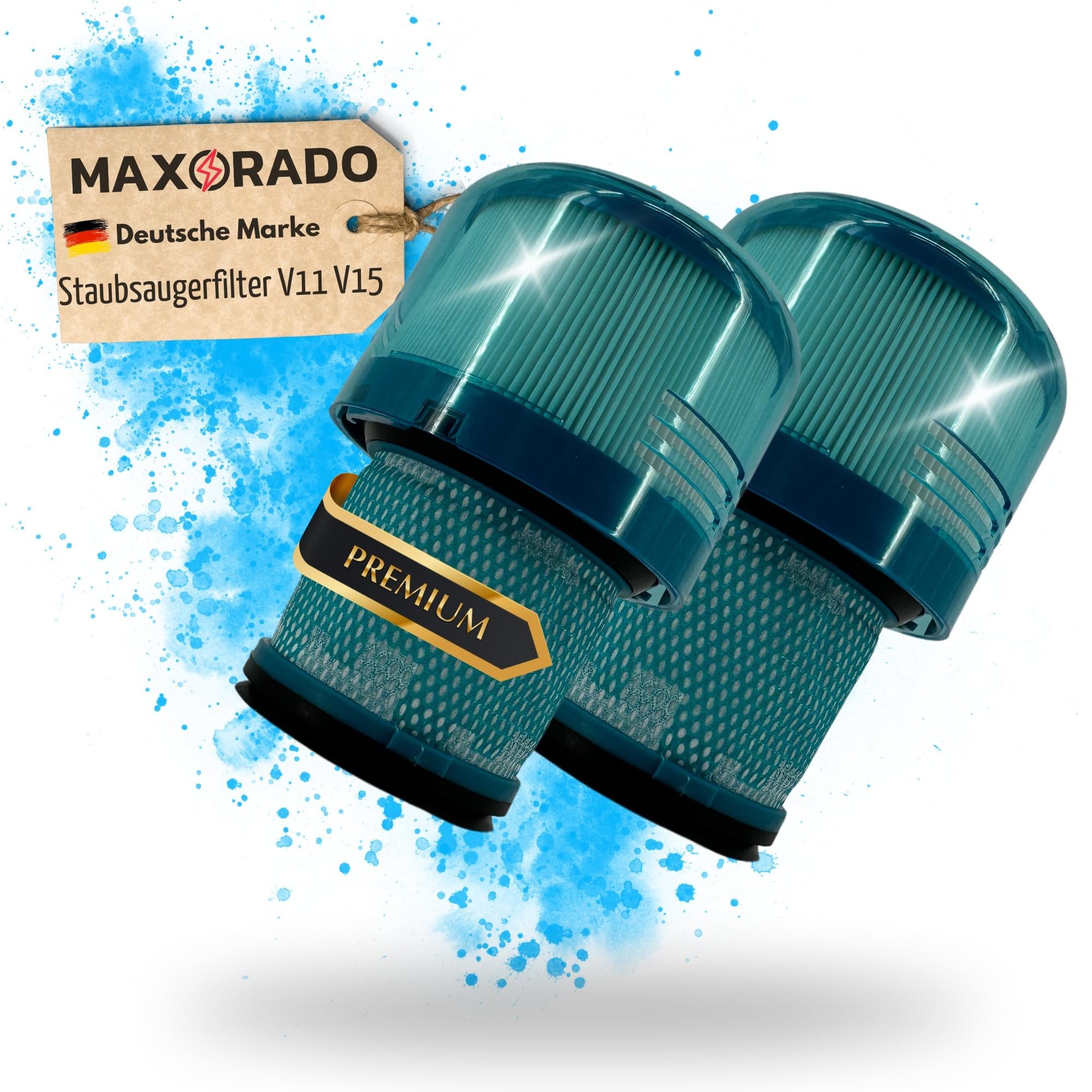 Maxorado HEPA-Filter Staubsauger Filter für V11 V15 Dyson 970013 Akku Staubsauger Zubehör, Zubehör für Dyson V11, Dyson V15, Staubsauger Ersatzfilter Ersatzteil für Original