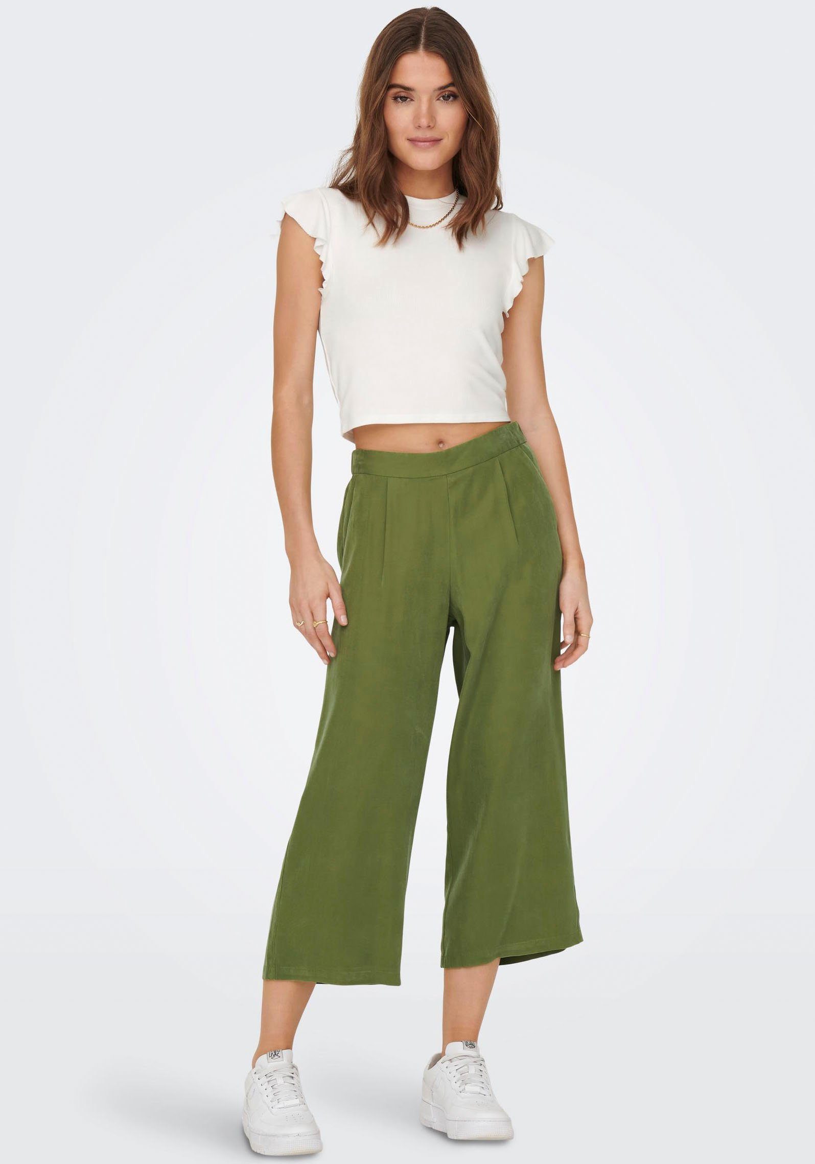 ONLCARISA-MAGO PANT Olive ONLY Culotte Branch 187101 LIFE CULOTTE PNT