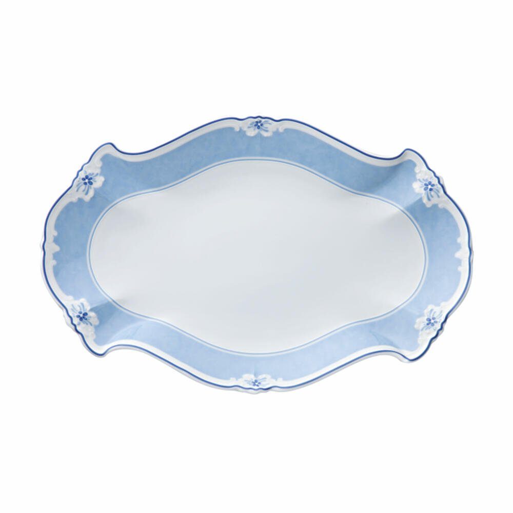Hutschenreuther Servierplatte Baronesse Estelle Oval, 32 cm, Porzellan