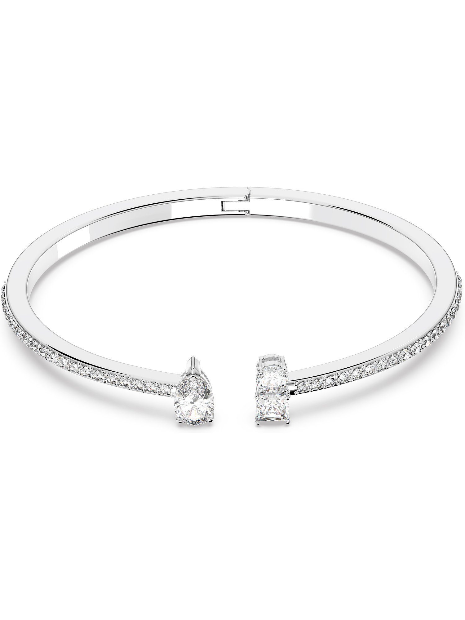 Swarovski Armreif Swarovski Damen-Armreif Metall Swarovski-Kristall, trendi günstig online kaufen